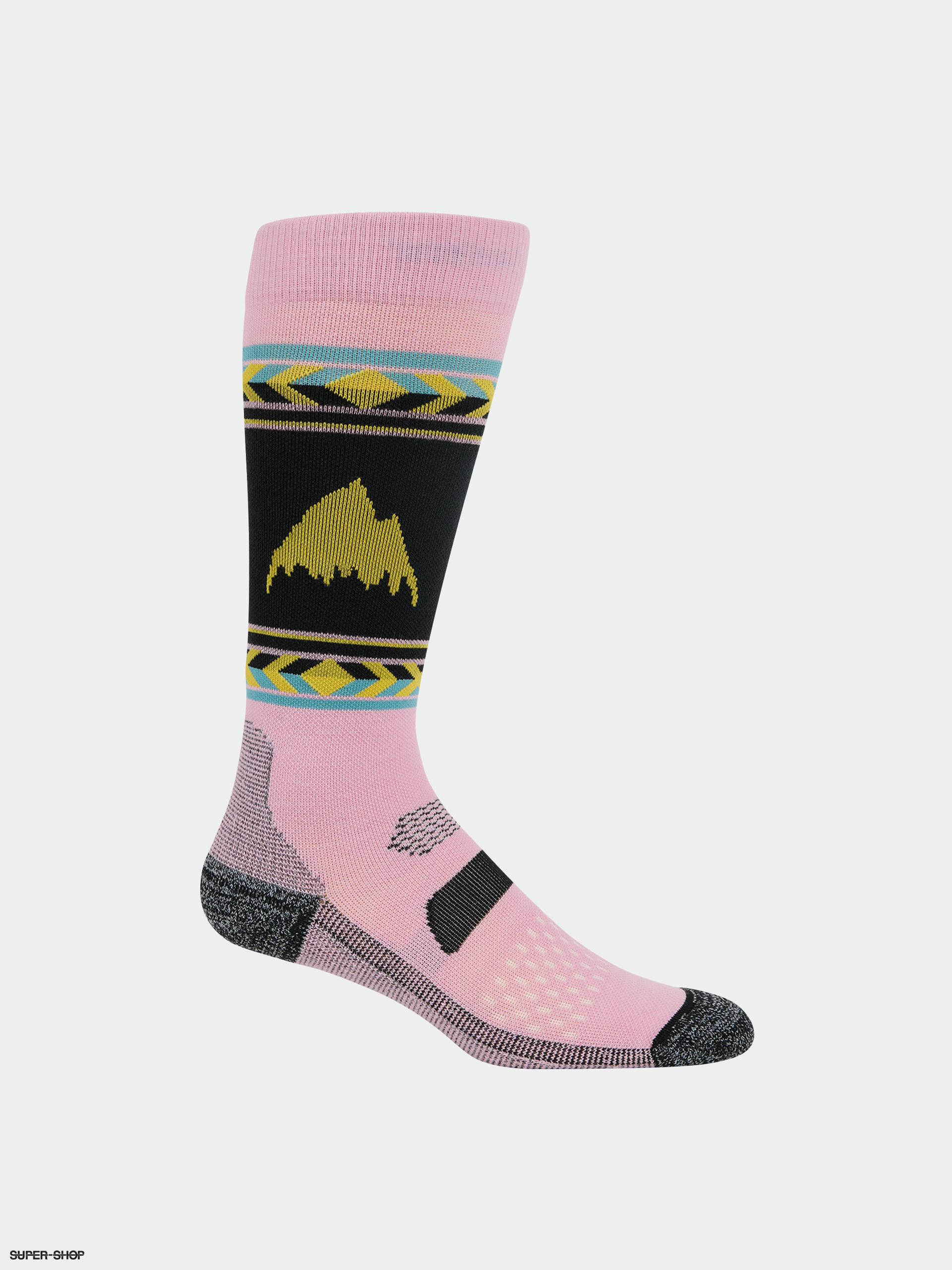 Burton Performance Lightweight 2 Pk Socks Wmn powder blush