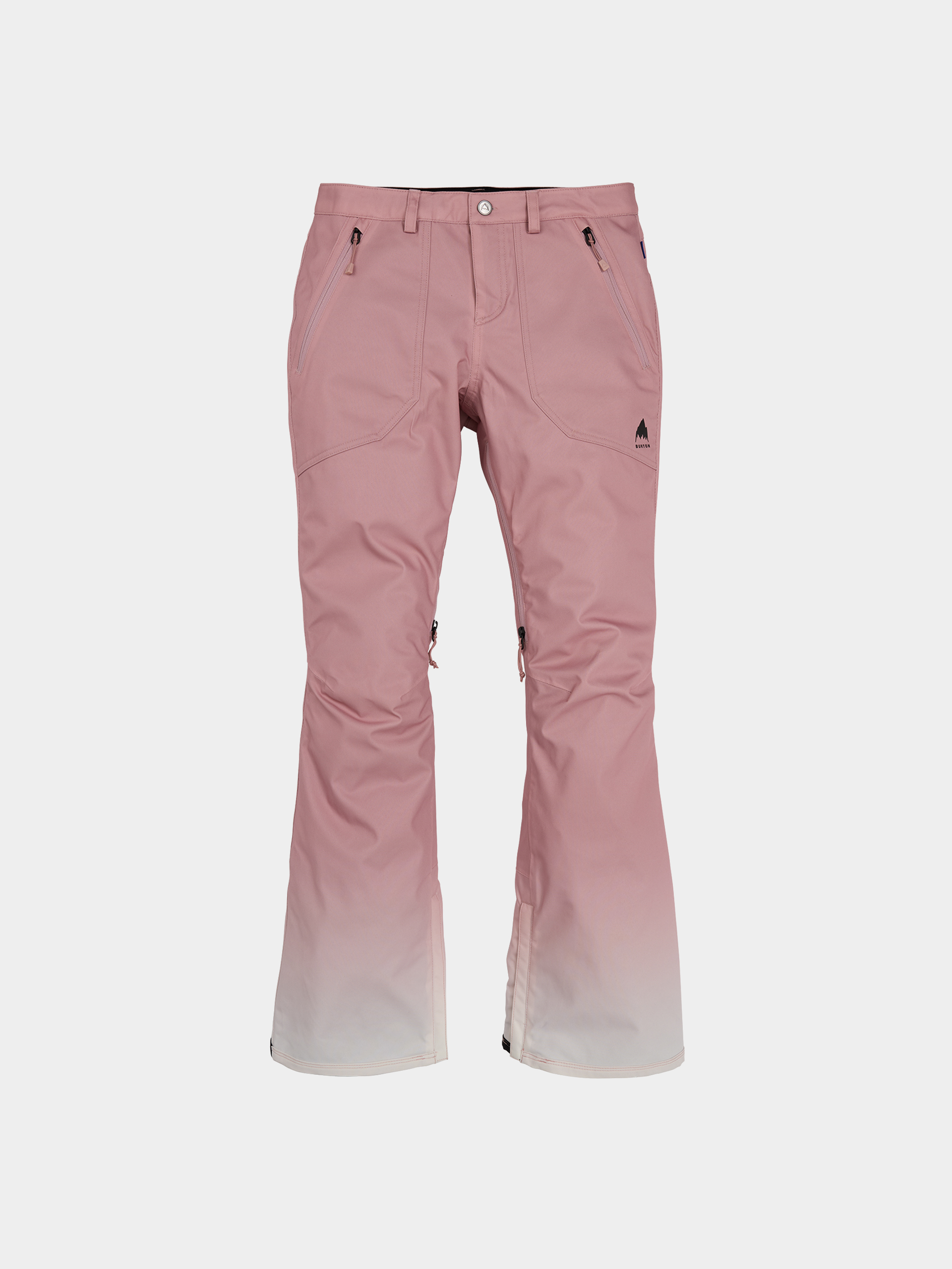 Womens Burton Vida Stretch Snowboard pants (blue pink ombre)