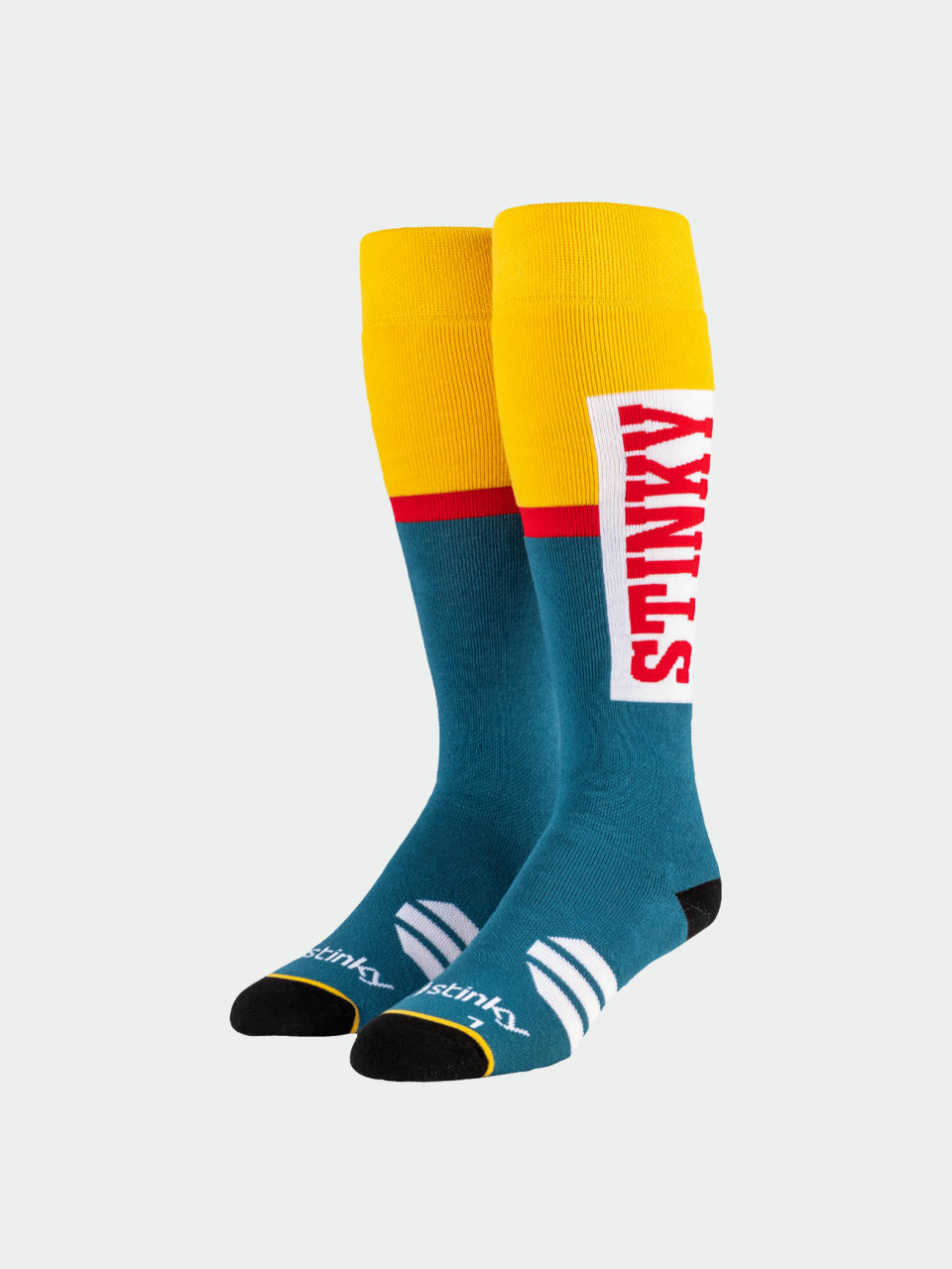 Stinky Socks The Pill Socks (yellow/steel blue)