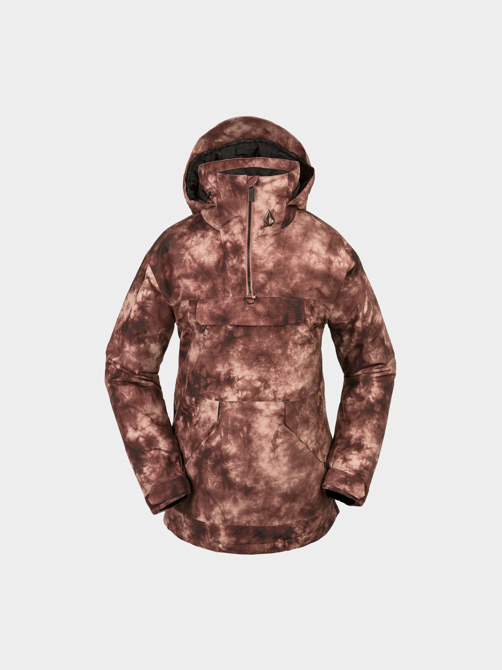 Damen Volcom Fern Ins Gore Pullover Snowboardjacke (pink salt wash)