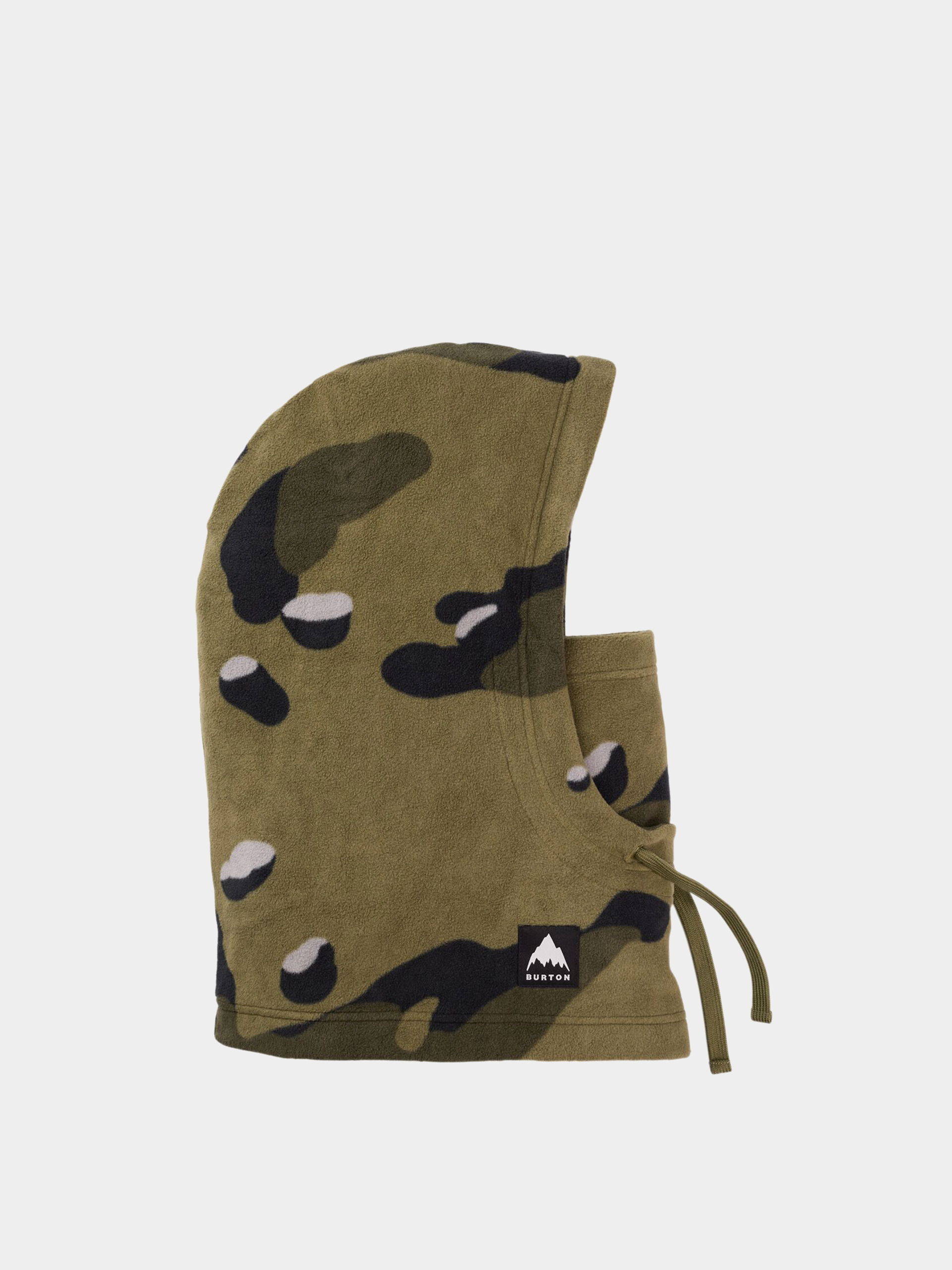 Burton Burke Hood Neckwarmer (forest moss cookie camo)