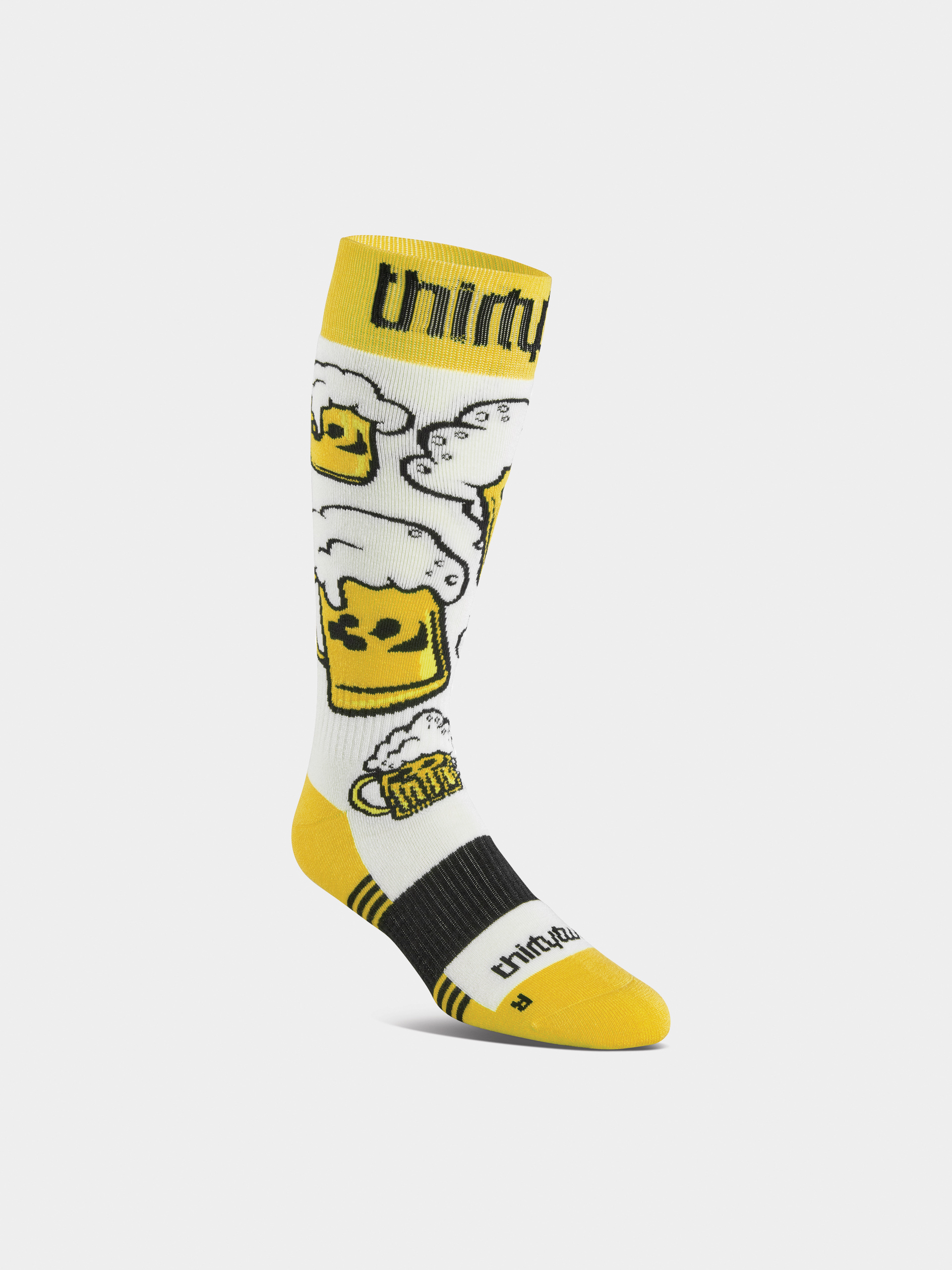 ThirtyTwo Double Socks (white/yellow)
