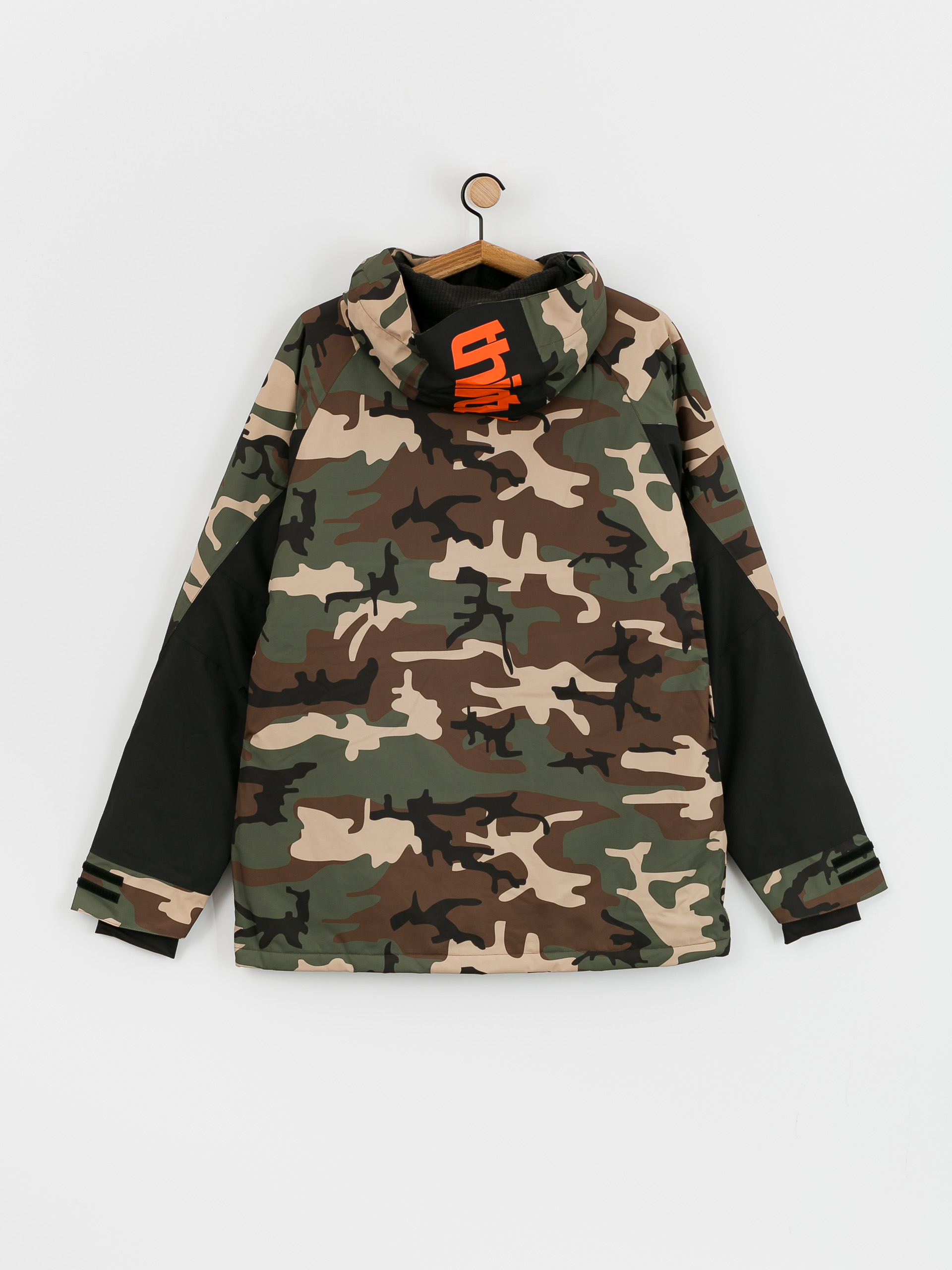 Mens ThirtyTwo Lashed Insulated Snowboard jacket (black/camo)