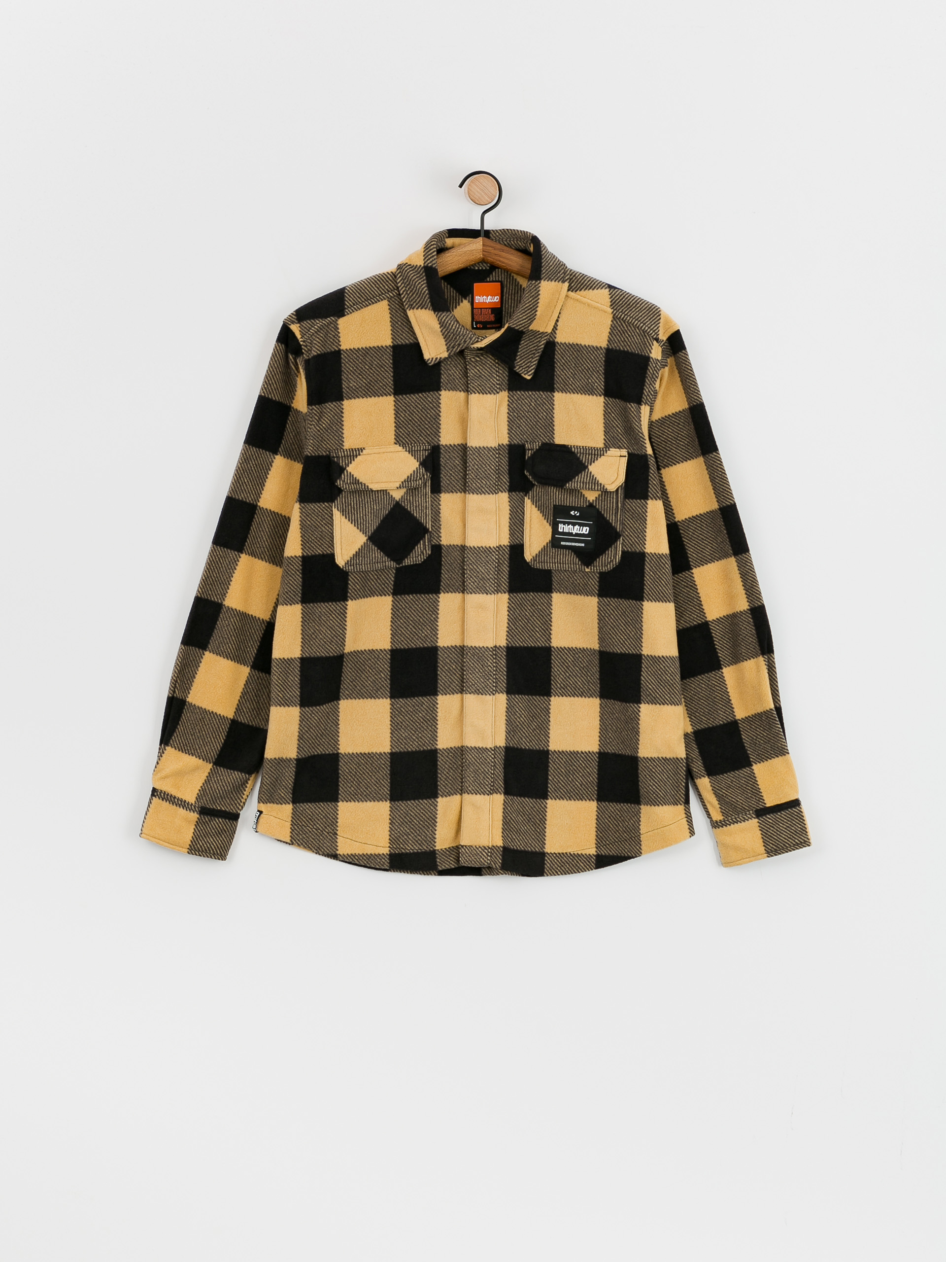 ThirtyTwo Rest Stop Shirt Shirt (black/tan)