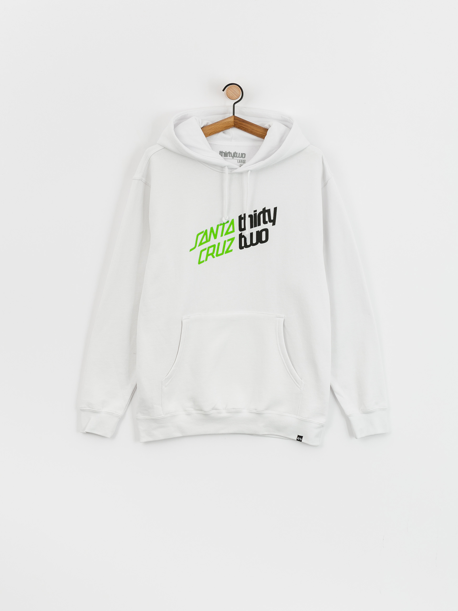 ThirtyTwo 32 X Santa Cruz Hoodie (white)