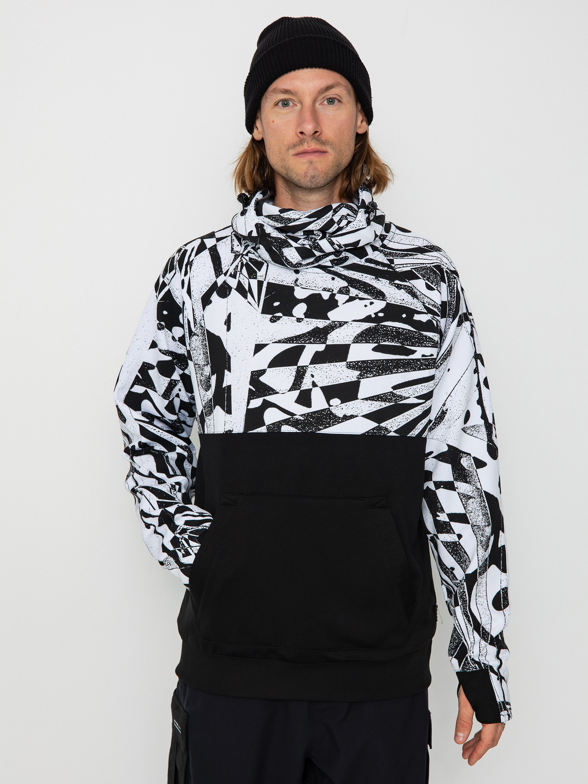 Volcom Hydro Riding HD Active sweatshirt (black white)