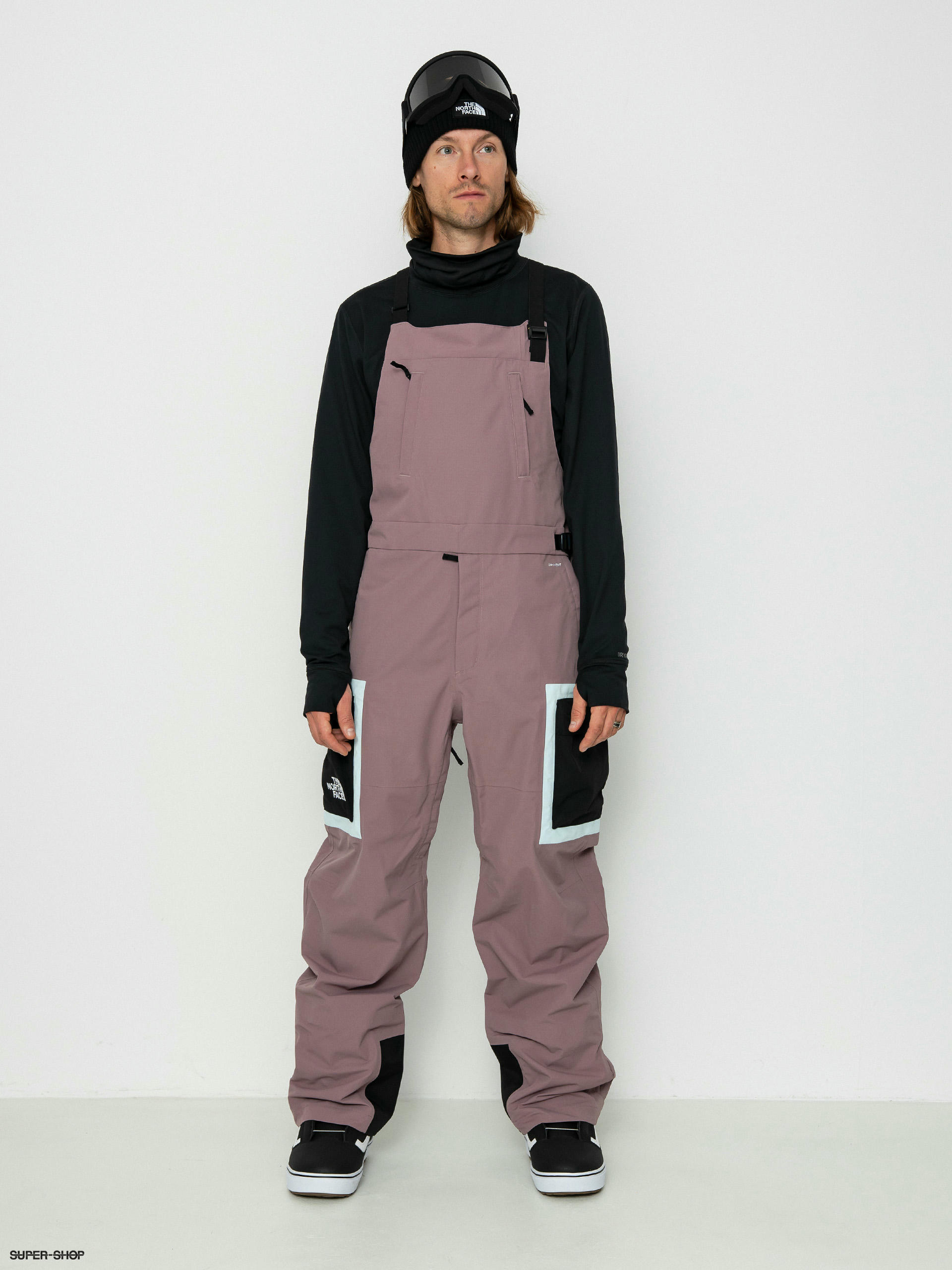 The north face bib best sale snow pants