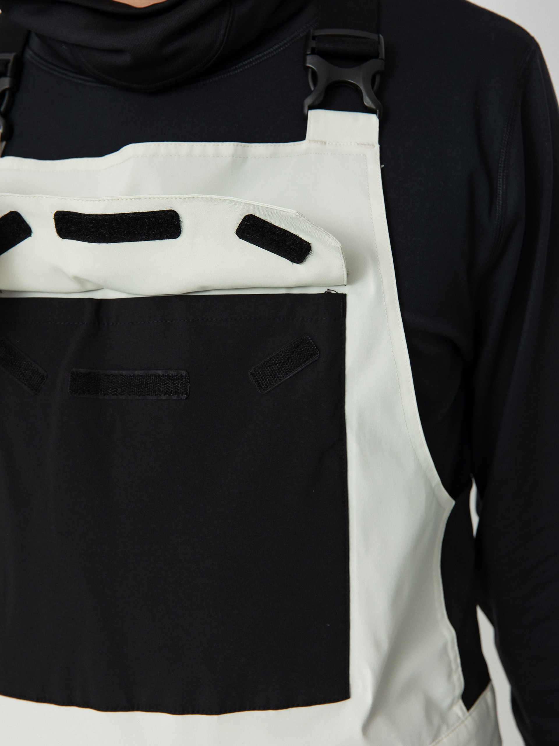 Mens DC Brigade 45K Bib Snowboard pants (silver birch)