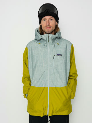 Patagonia Powder Town Snowboardjacke (passage/sleet green)