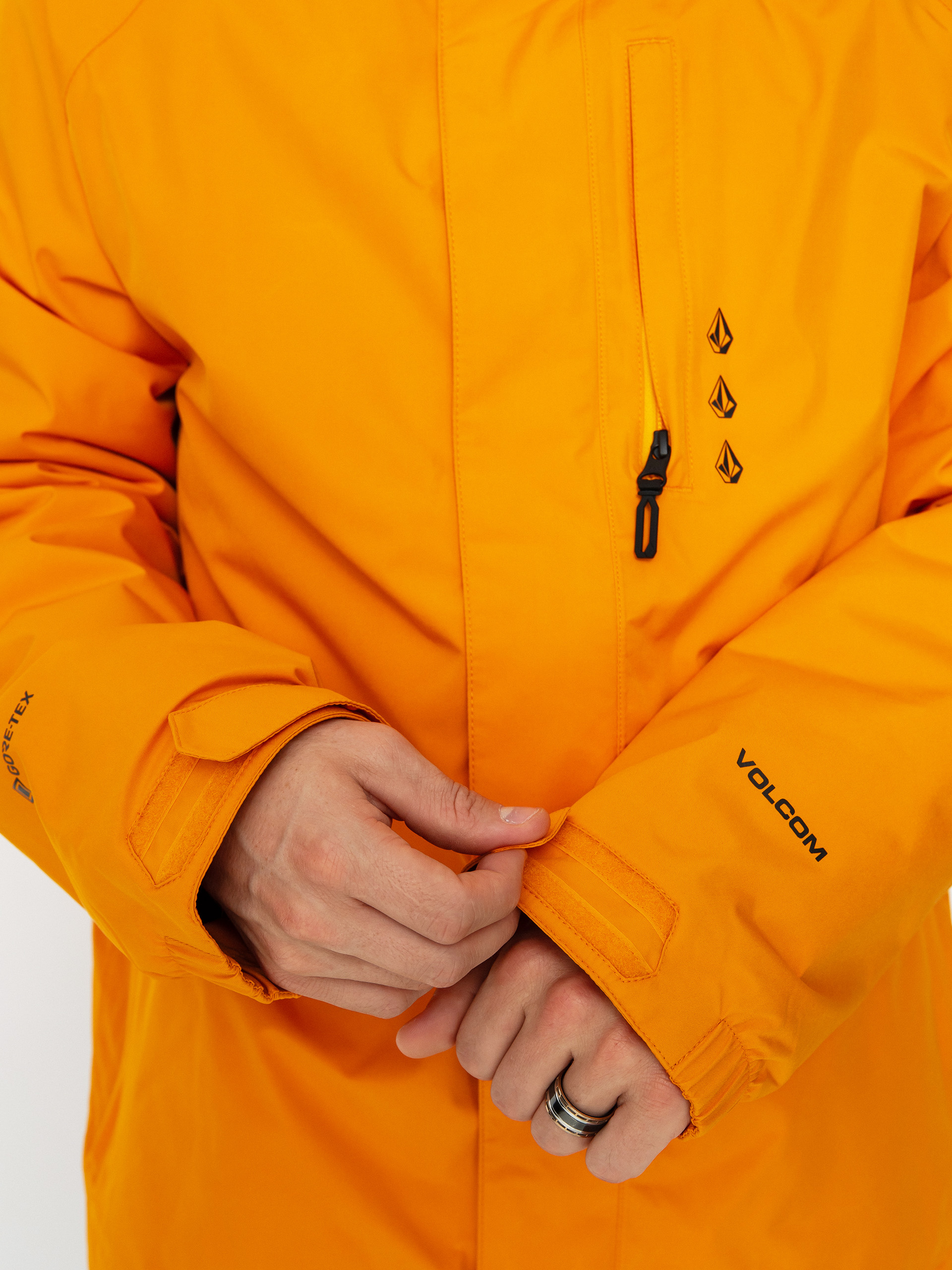 Herren Volcom Dua Ins Gore Snowboardjacke (gold)