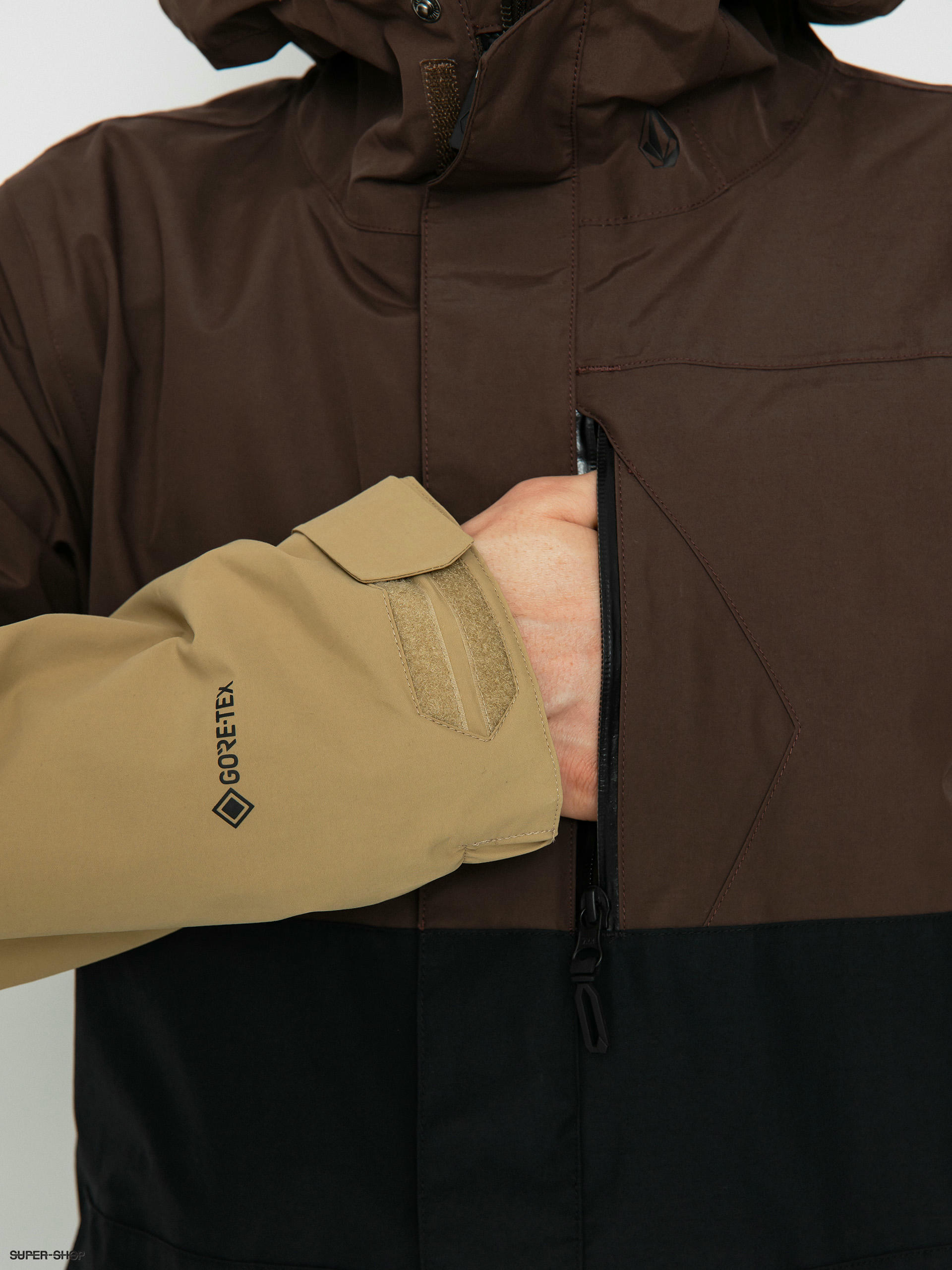 Volcom L Gore Tex Snowboard jacket (brown)