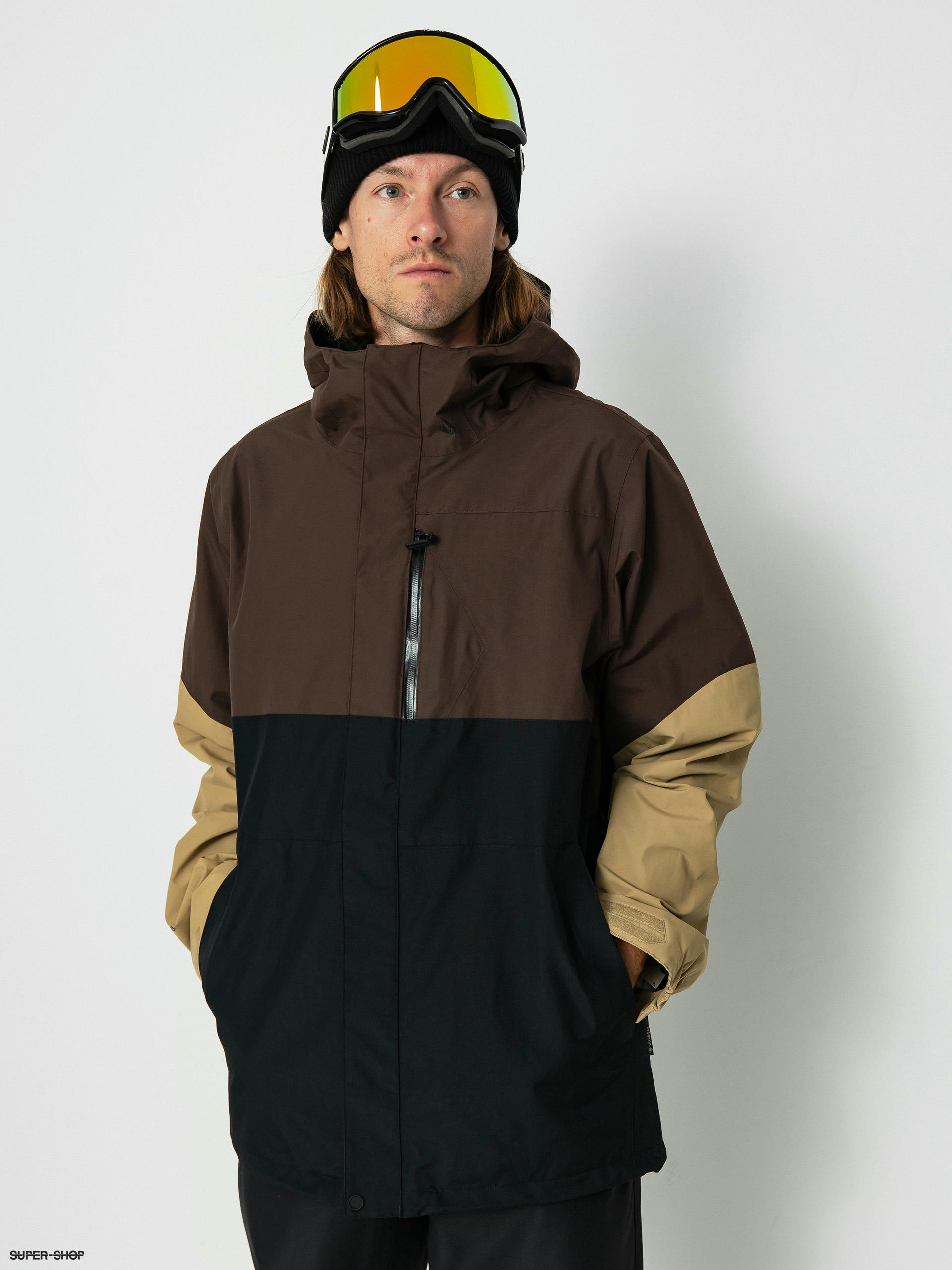 Volcom L Gore Tex Snowboard jacket (brown)