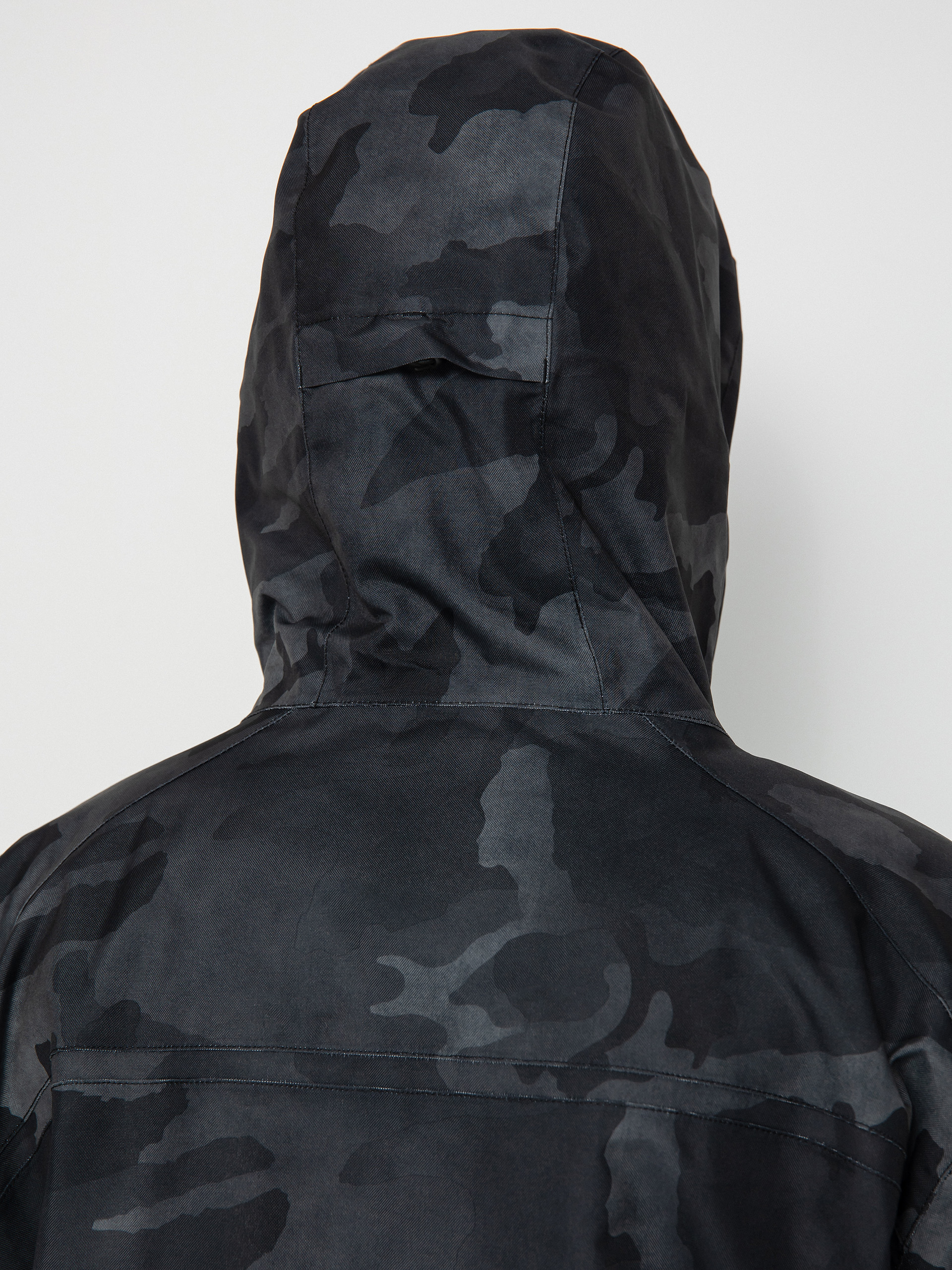 Mens Volcom Brighton Pullover Snowboard jacket (black camo)