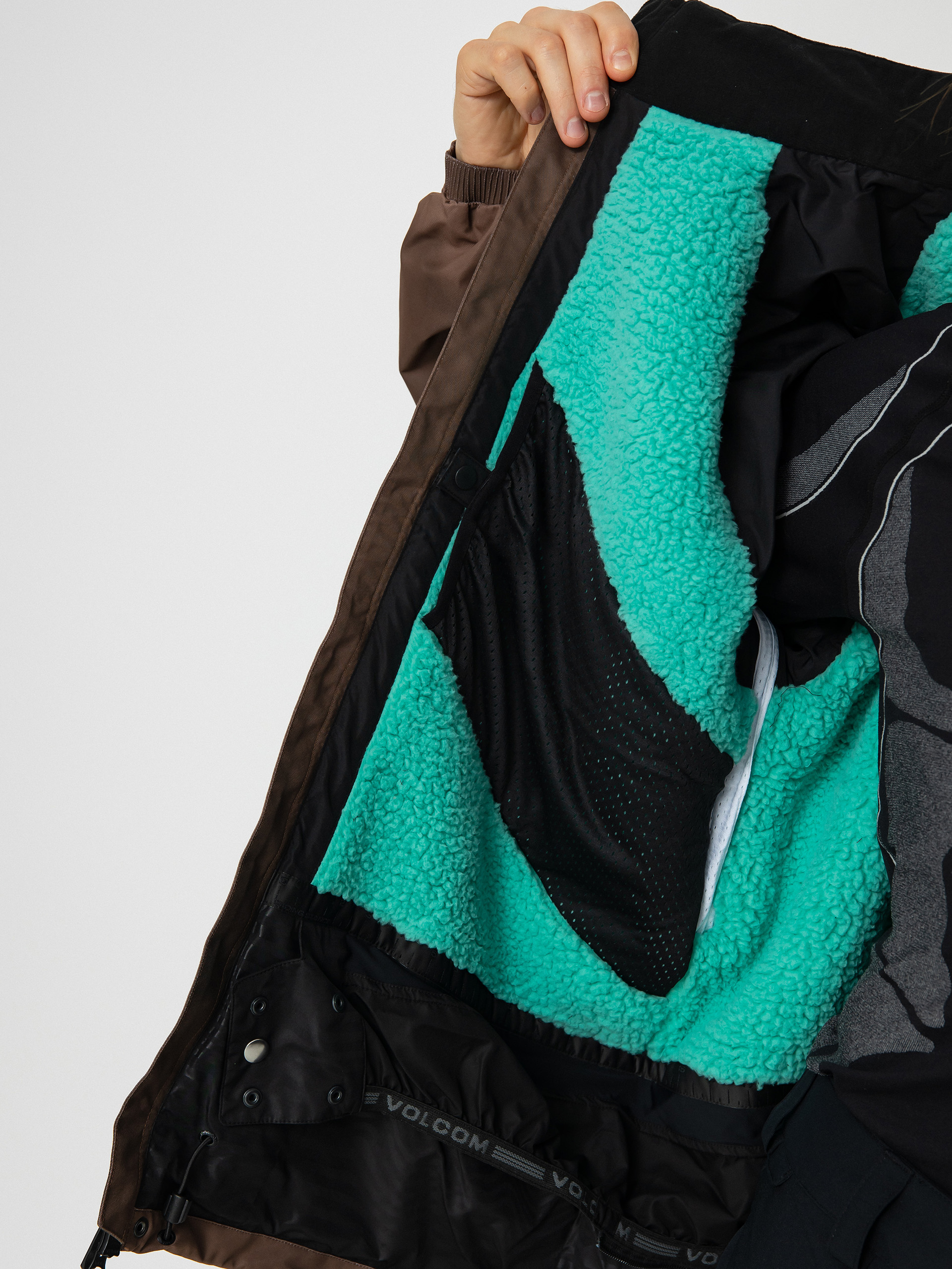 Herren Volcom Ravraah Snowboardjacke (water teak)