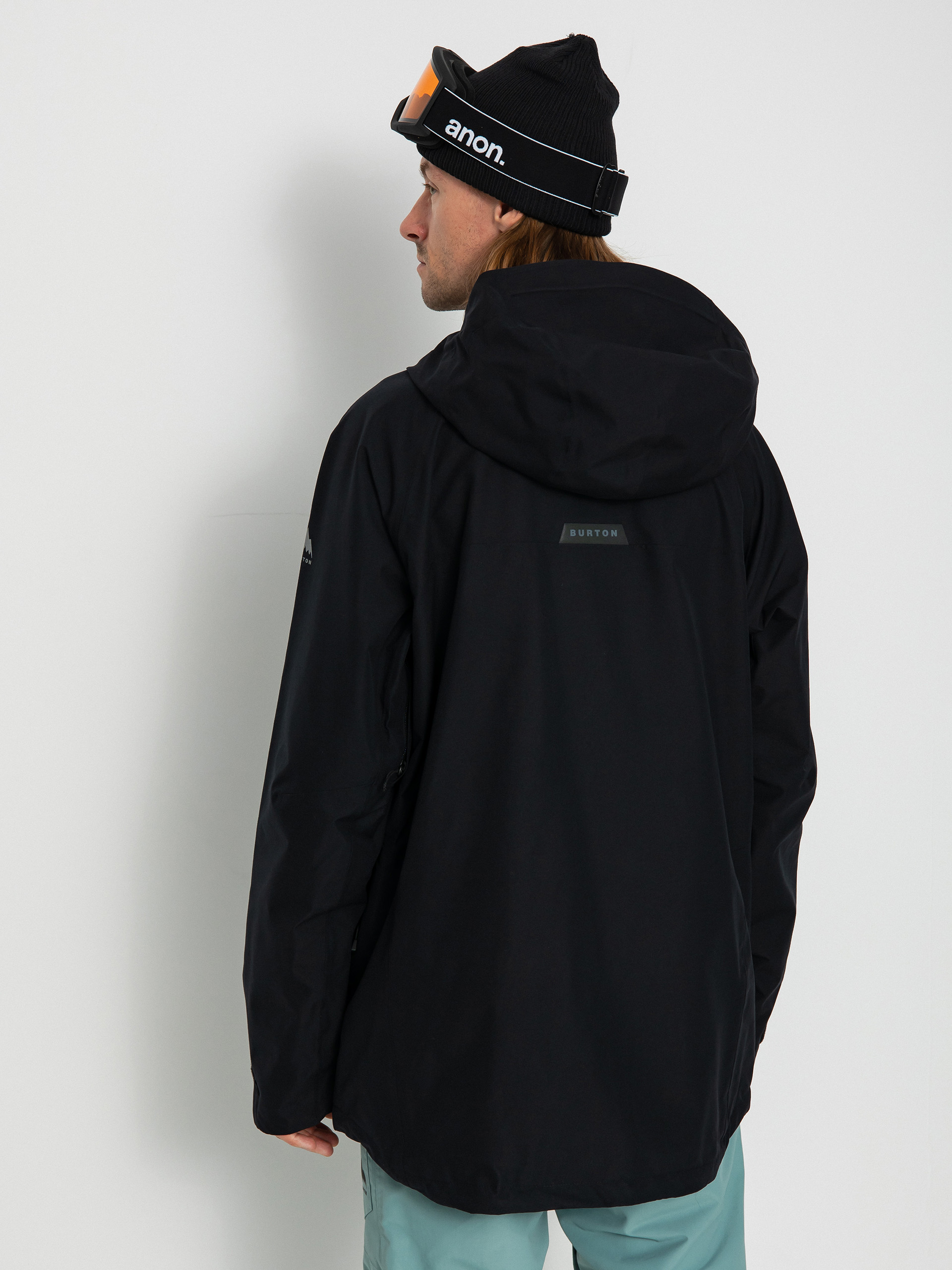 Mens Burton Pillowline Gore Tex 2L Snowboard jacket (true black)