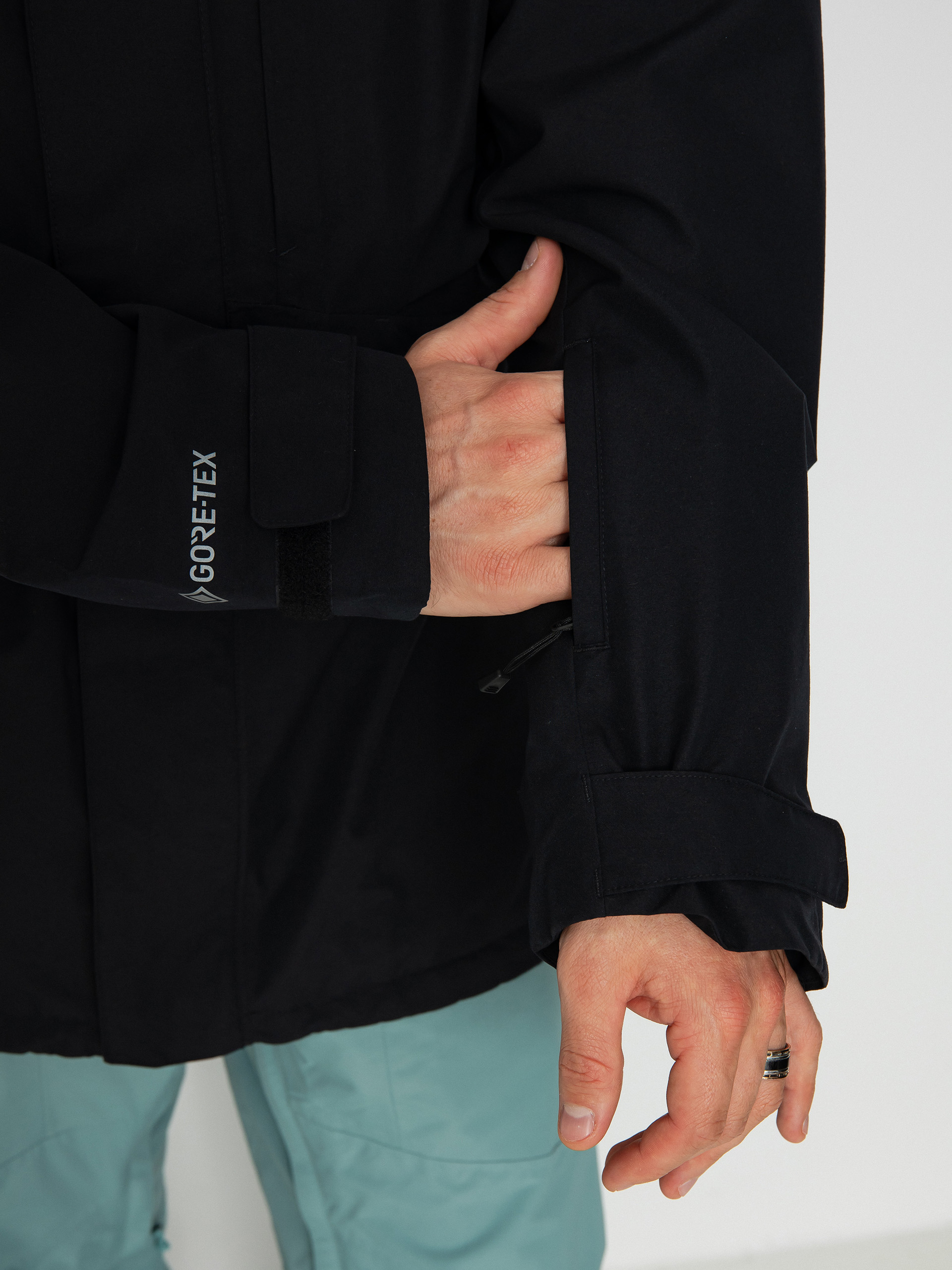 Mens Burton Pillowline Gore Tex 2L Snowboard jacket (true black)