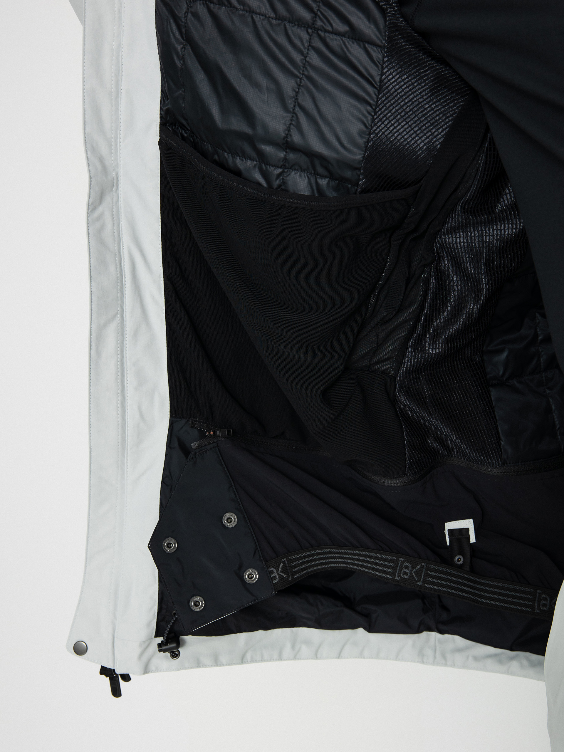 Mens Burton Ak Gore Tex Cyclic Snowboard jacket (gray cloud)