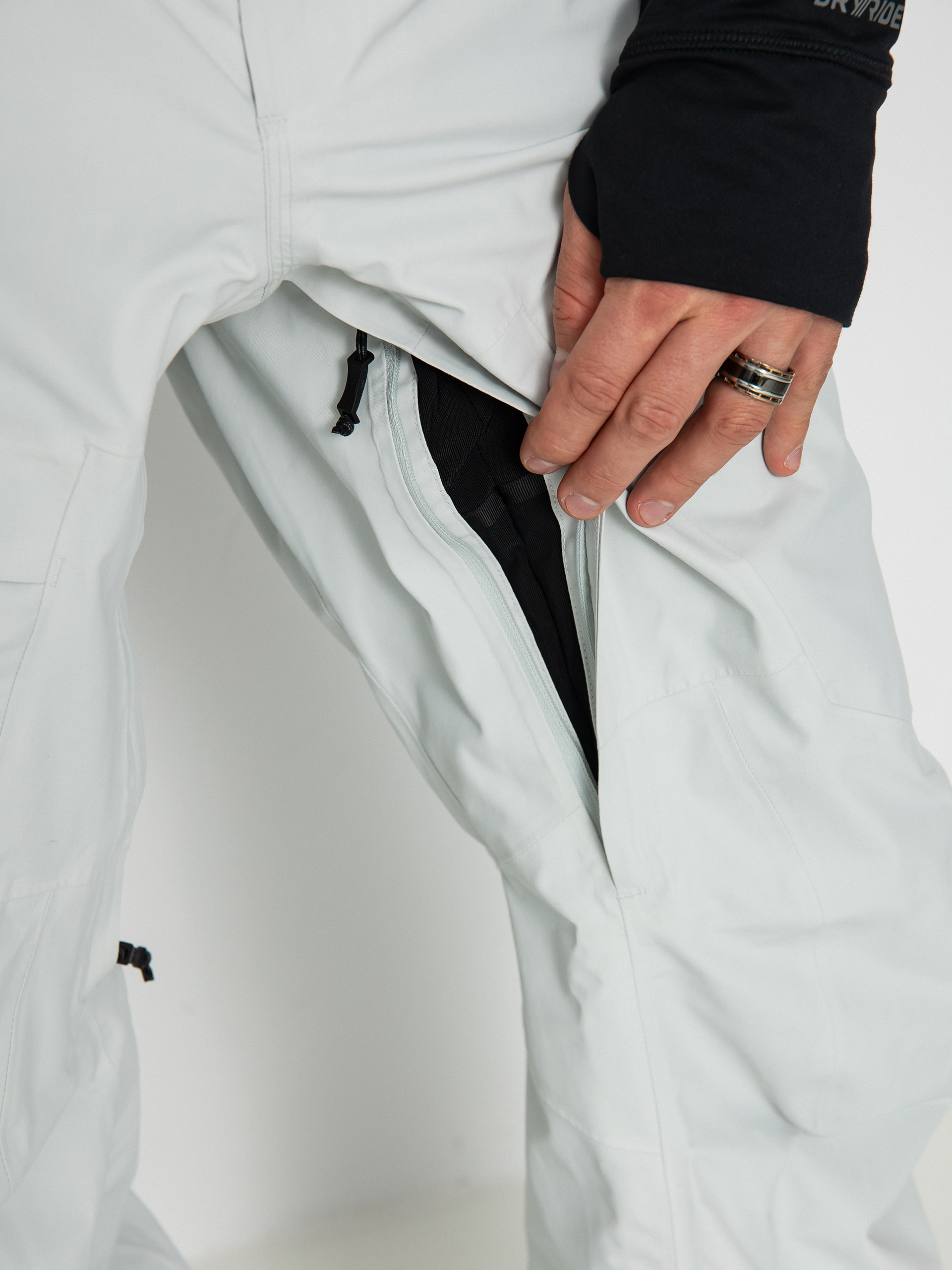 Herren Burton Ak Gore Tex Swash Snowboardhose (gray cloud)