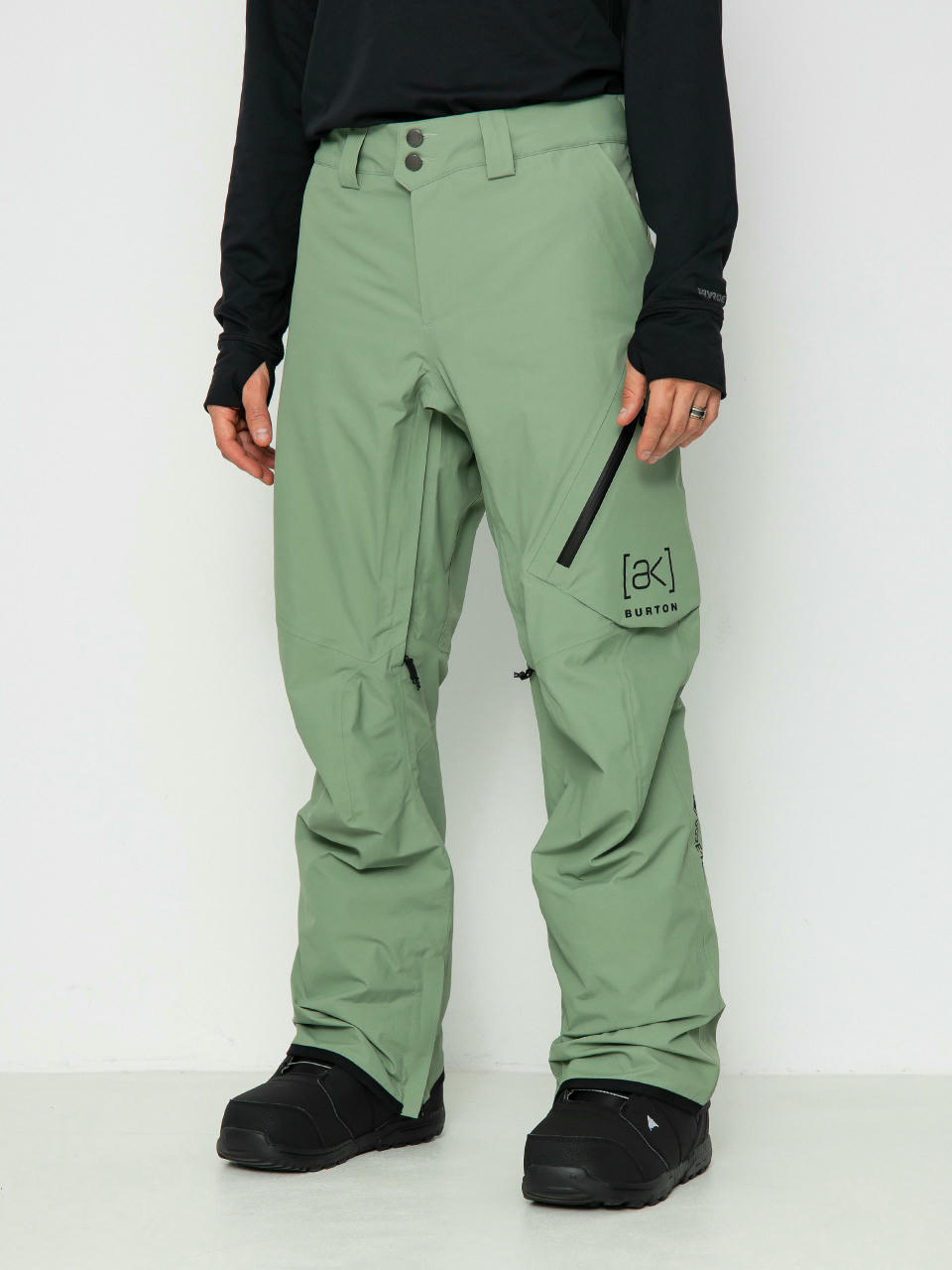 Mens Burton Ak Gore Tex Cyclic Snowboard pants (hedge green)