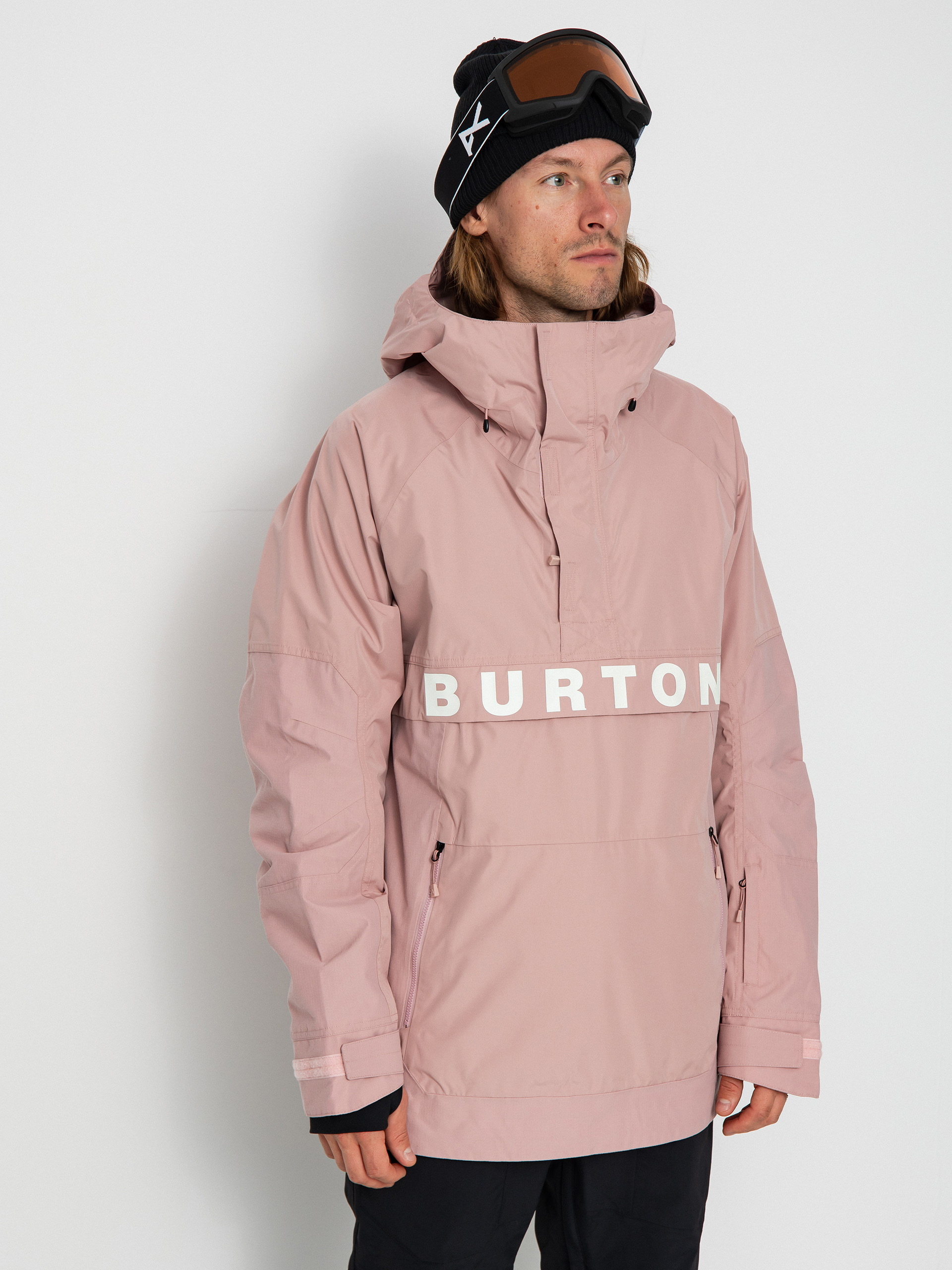 Herren Burton Frostner 2L Anorak Snowboardjacke (powder blush)
