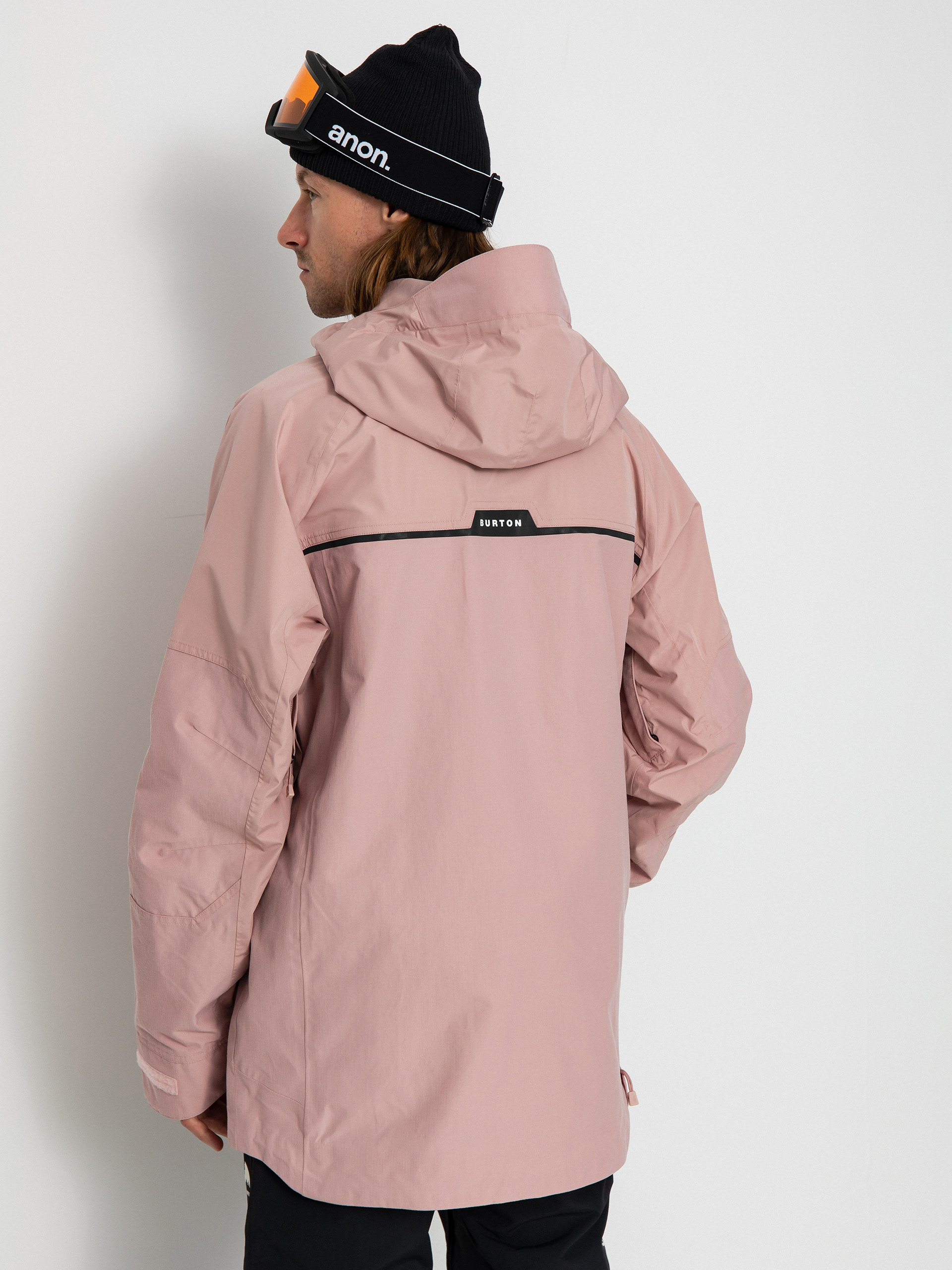 Herren Burton Frostner 2L Anorak Snowboardjacke (powder blush)