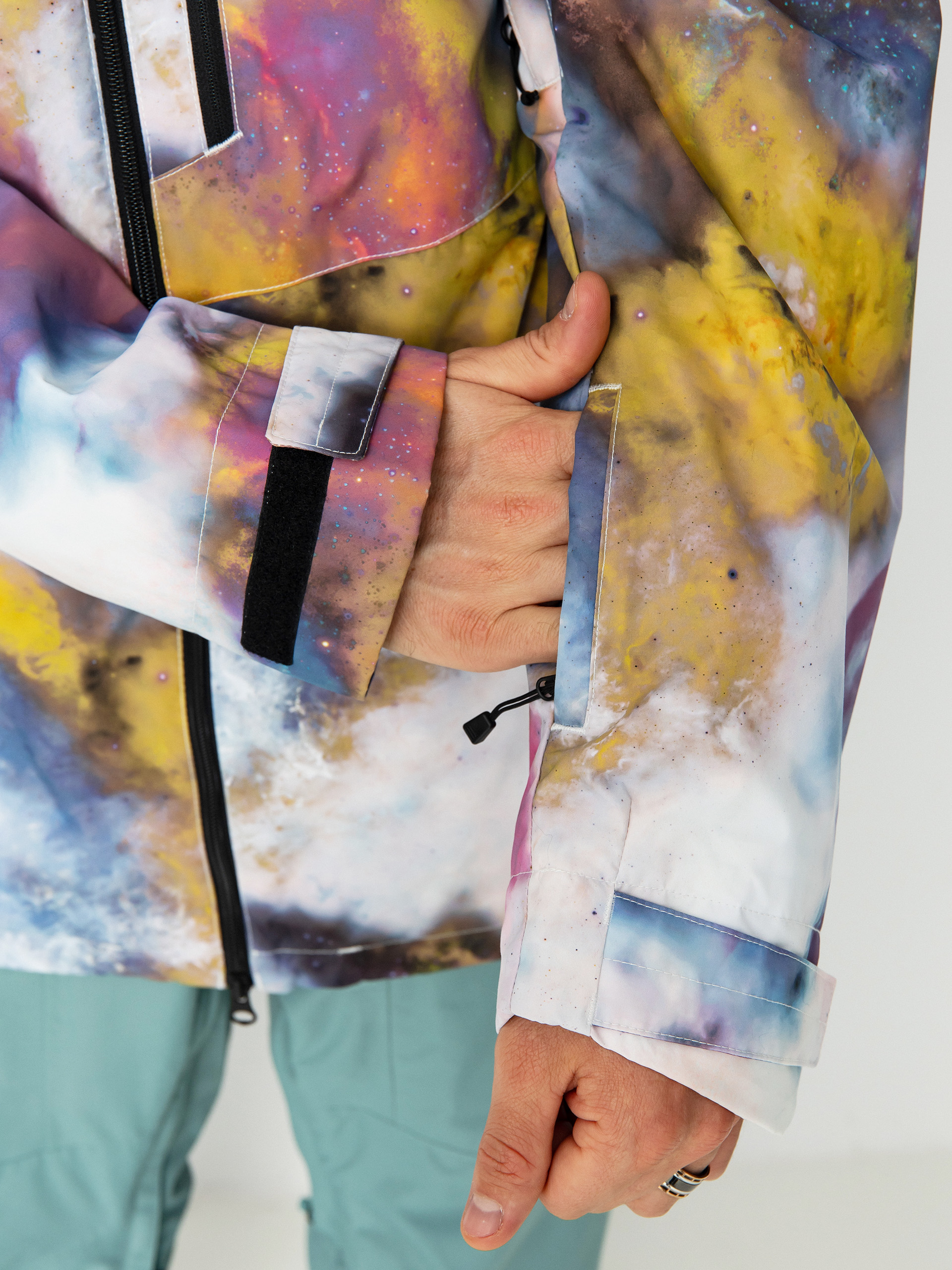 Mens Burton Lodgepole Snowboard jacket (stout white voyager)