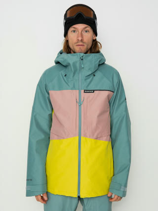 Burton Pillowline Gore‑Tex 2L Snowboard jacket (rock lichen/powder blush/sulfur)