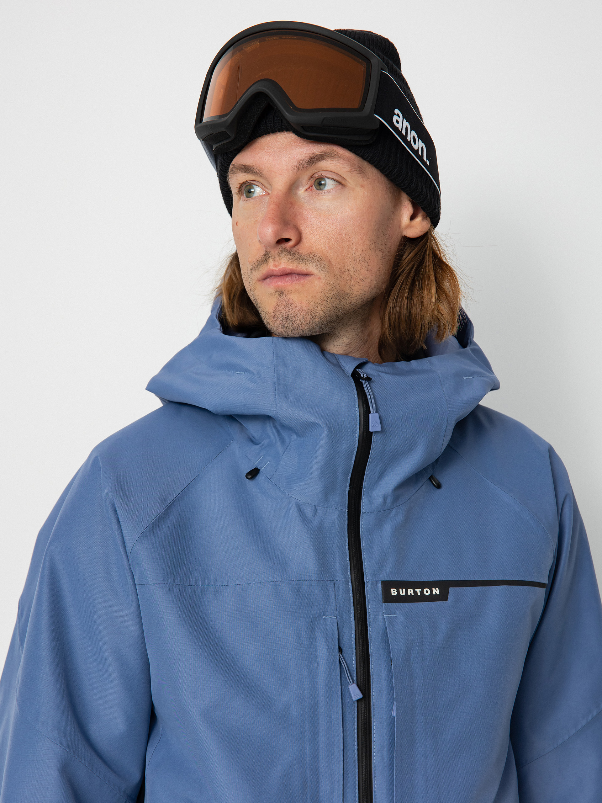 Mens Burton Pillowline Gore Tex 2L Snowboard jacket (slate blue)
