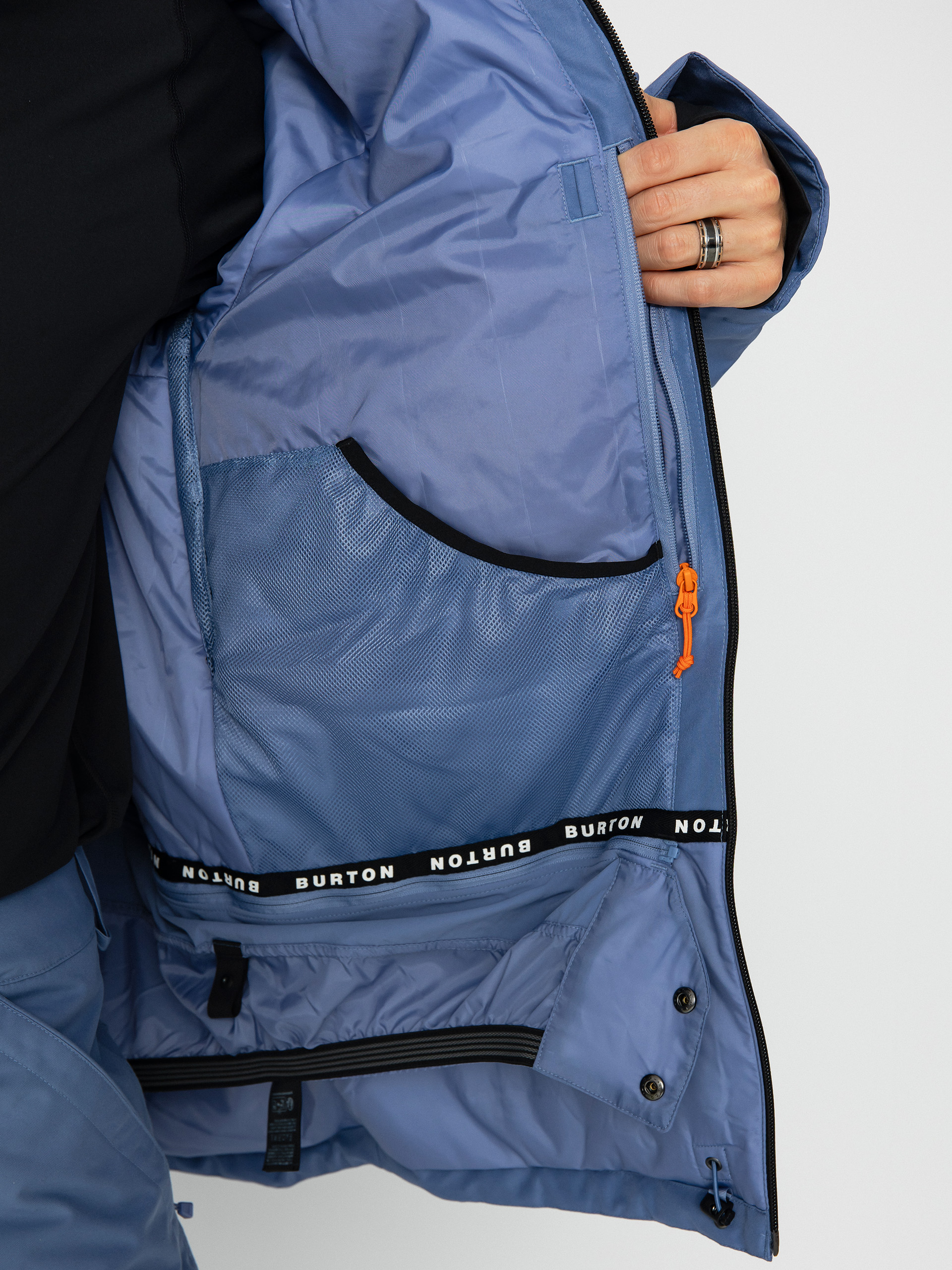 Mens Burton Pillowline Gore Tex 2L Snowboard jacket (slate blue)