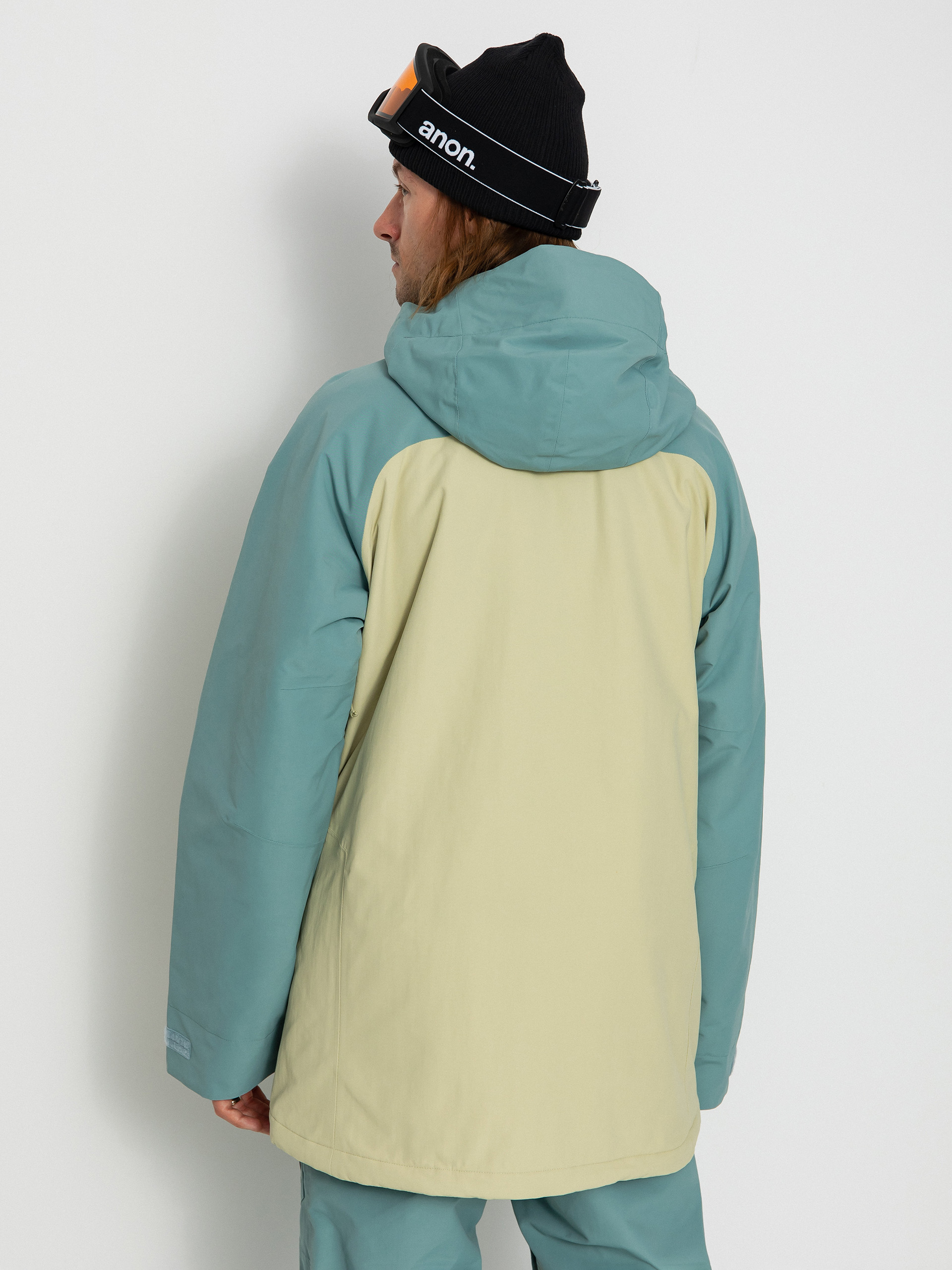 Mens Burton Covert 2.0 Snowboard jacket (rock lichen/mushroom)