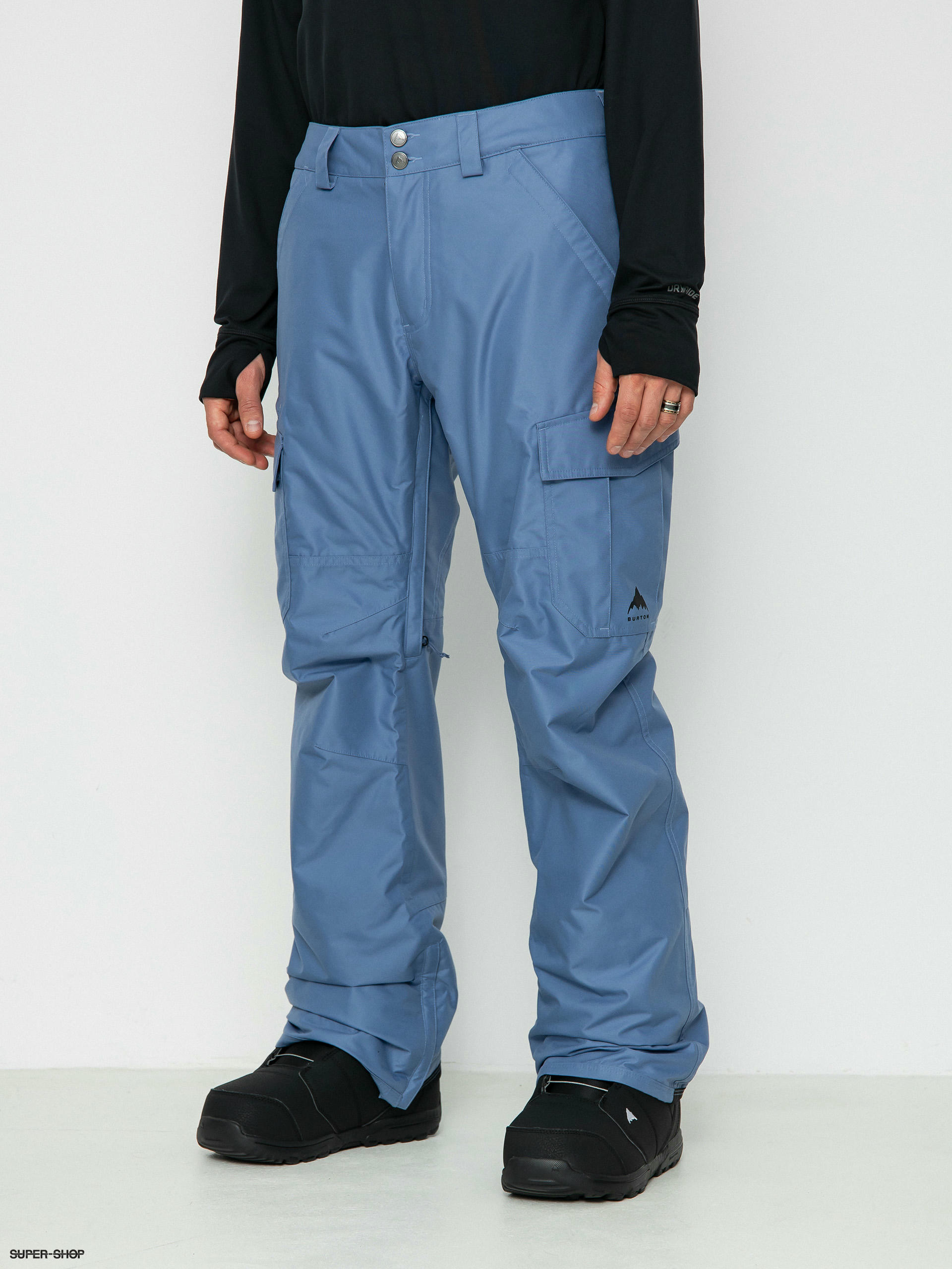 Mens Burton Cargo Regular Snowboard pants slate blue