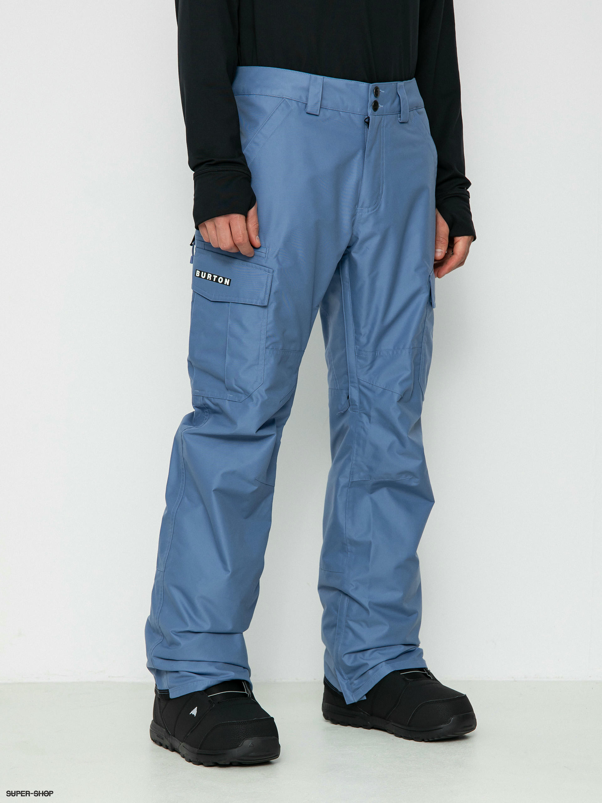 Mens Burton Cargo Regular Snowboard pants slate blue