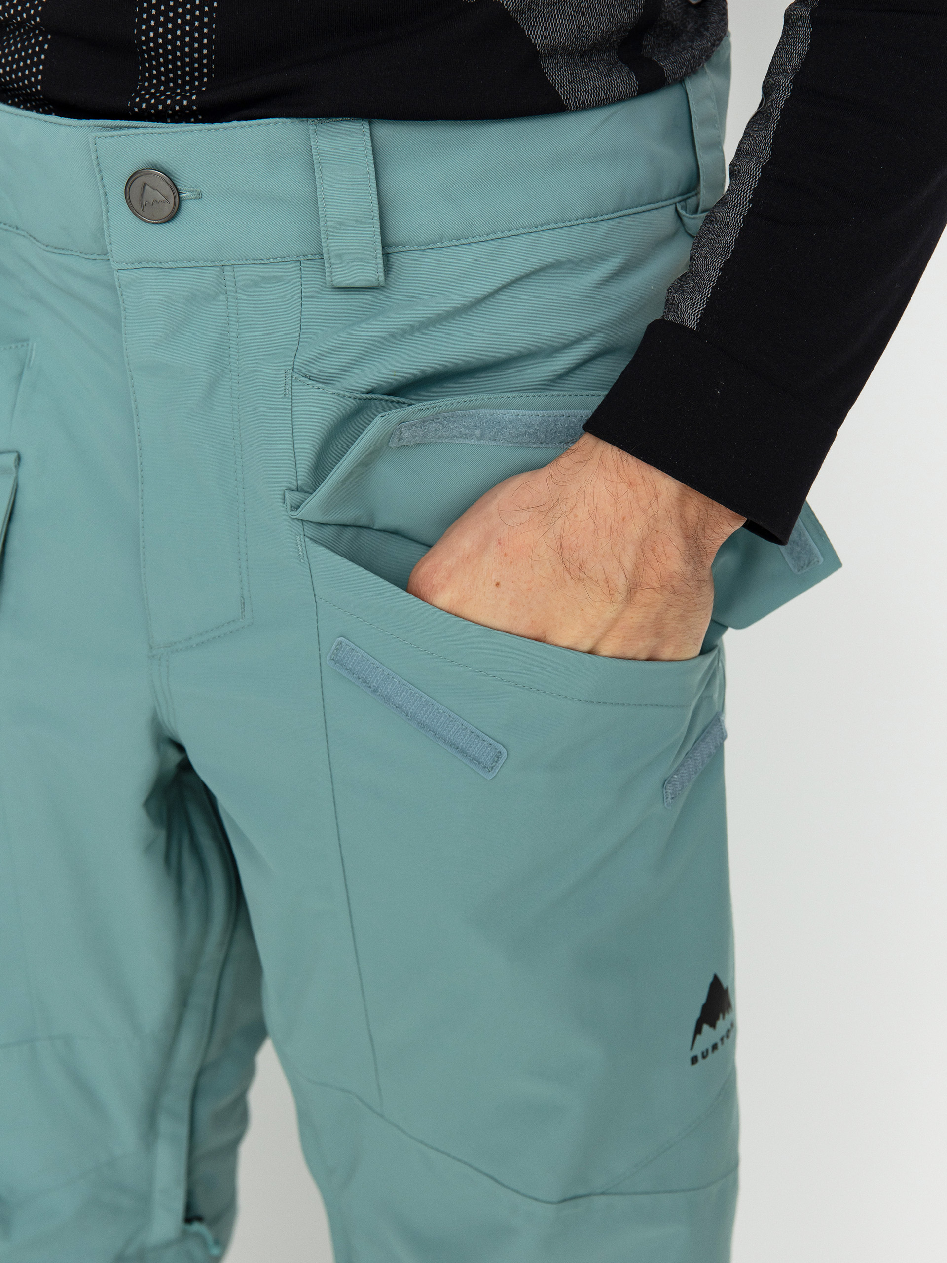 Herren Burton Covert 2.0 Snowboardhose (rock lichen)