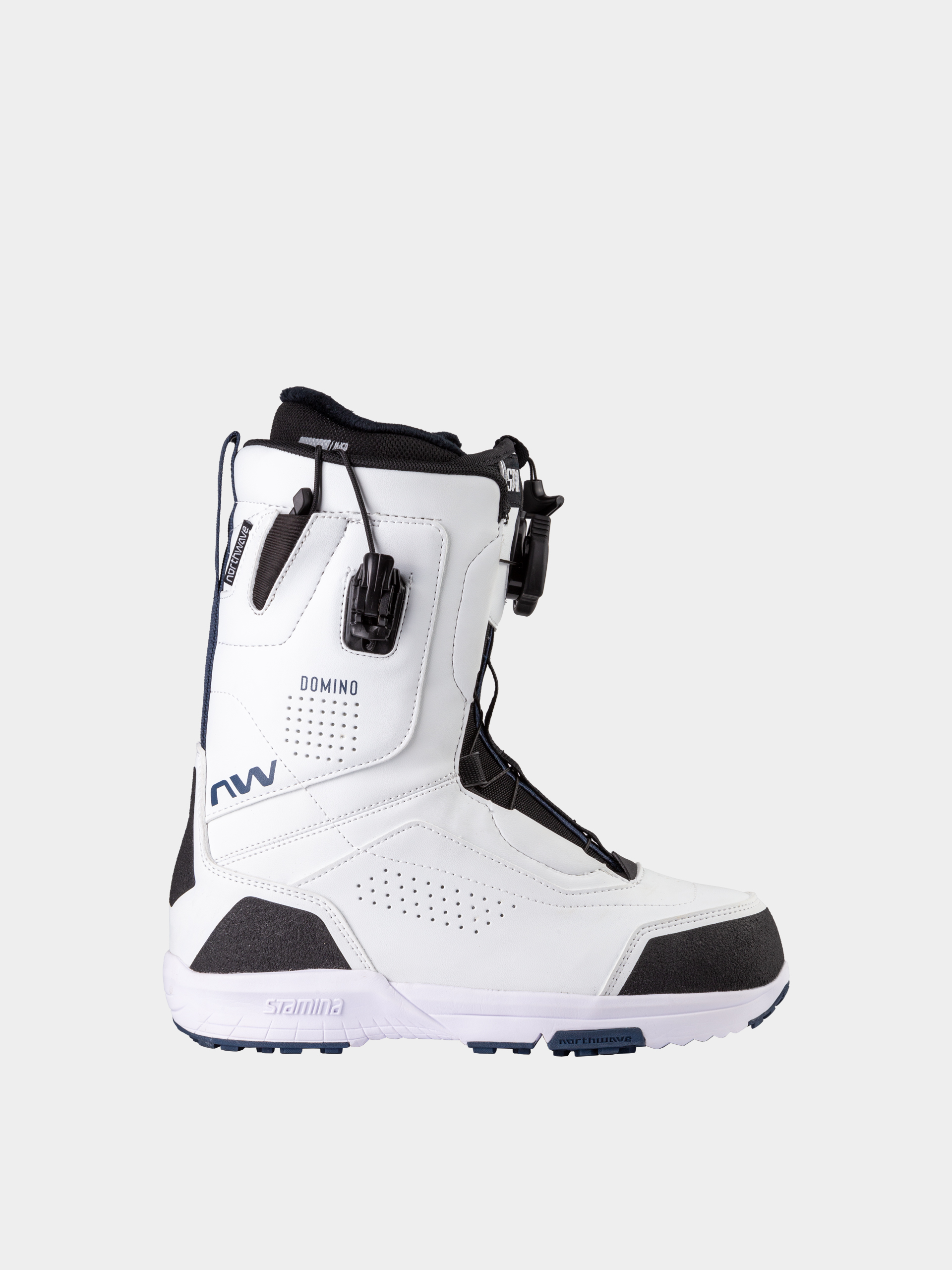 Womens Northwave Domino Hybrid Snowboard boots (white)
