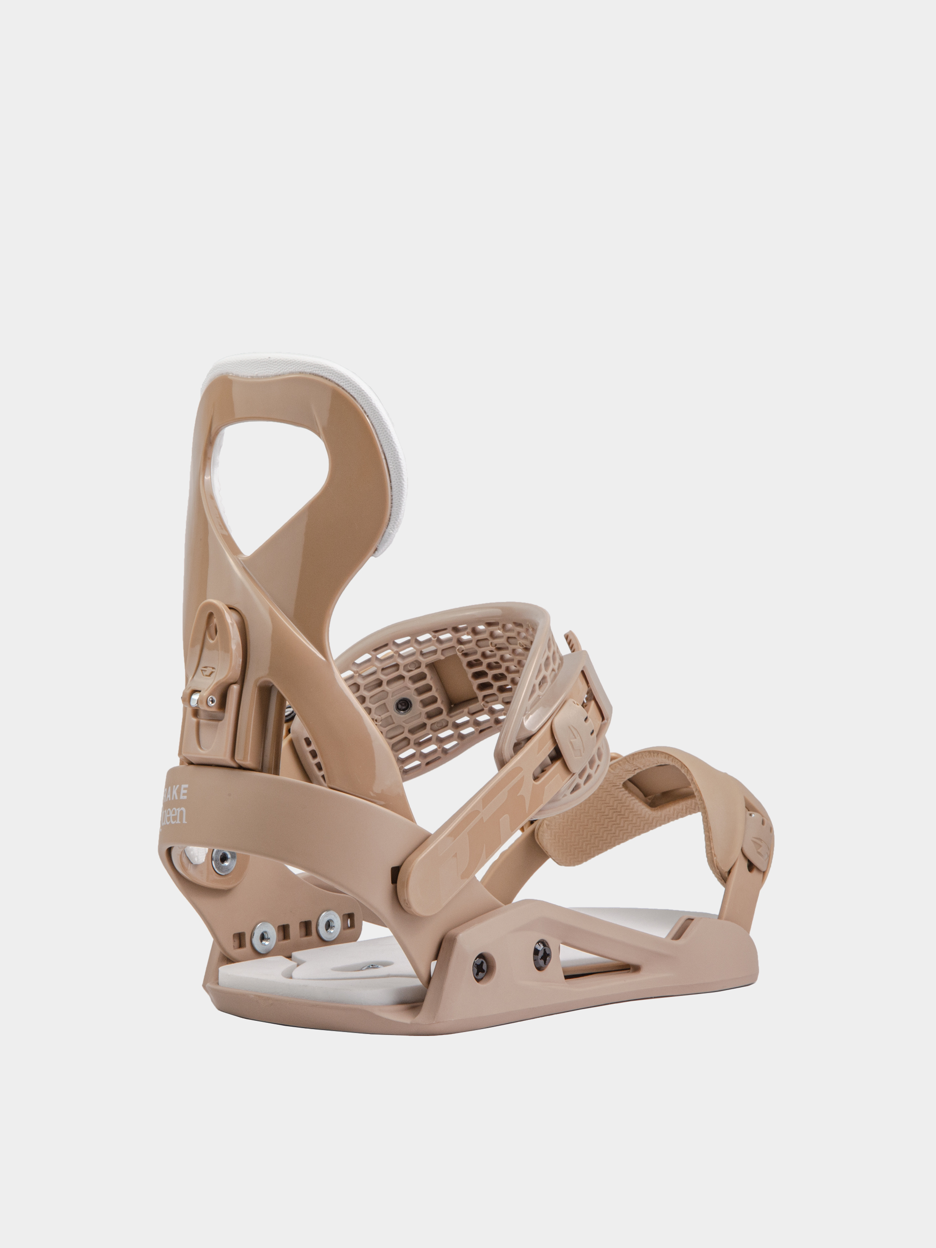 Womens Drake Queen Snowboard bindings (sand/white)