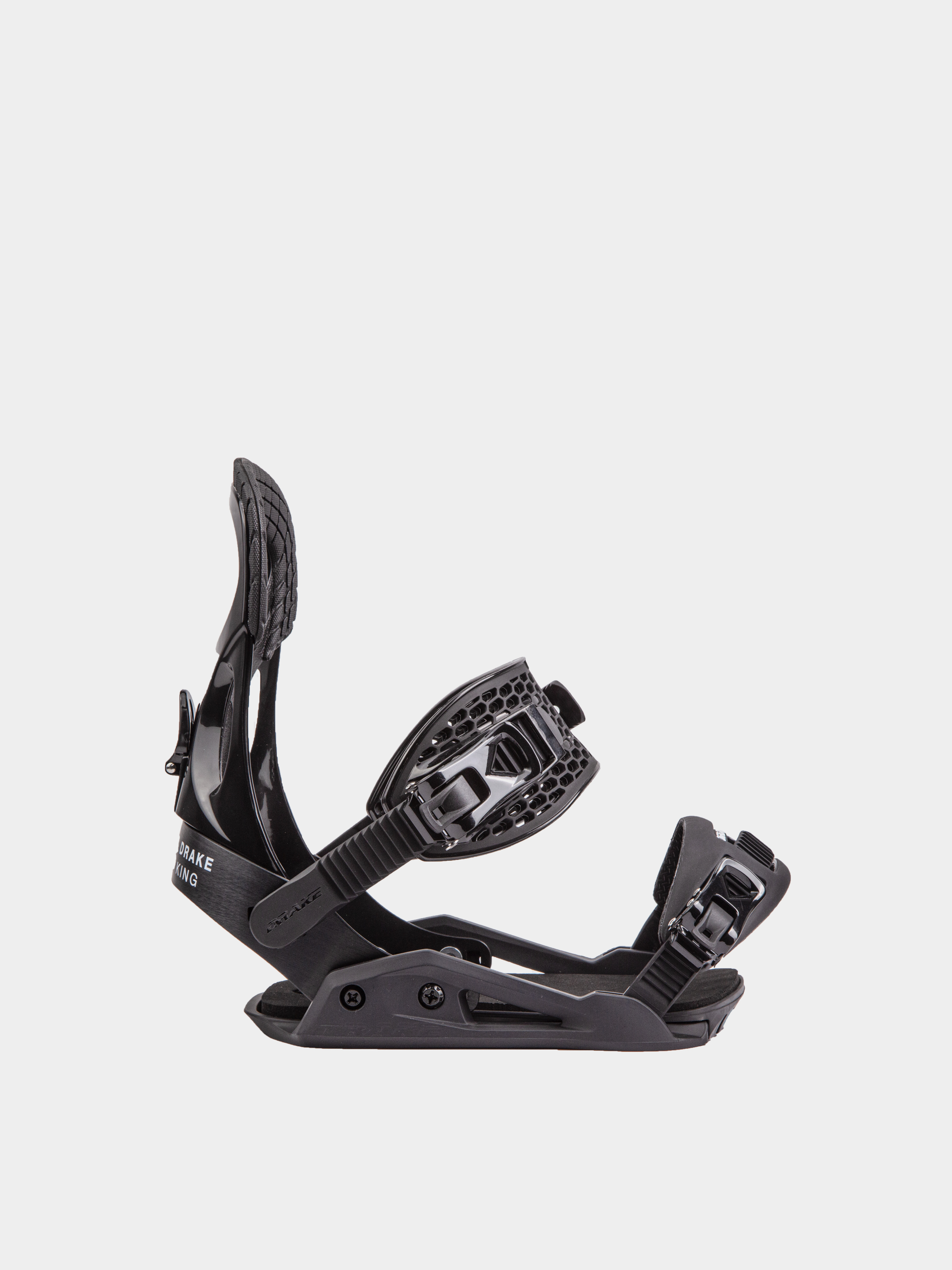 Mens Drake King Snowboard bindings (black)