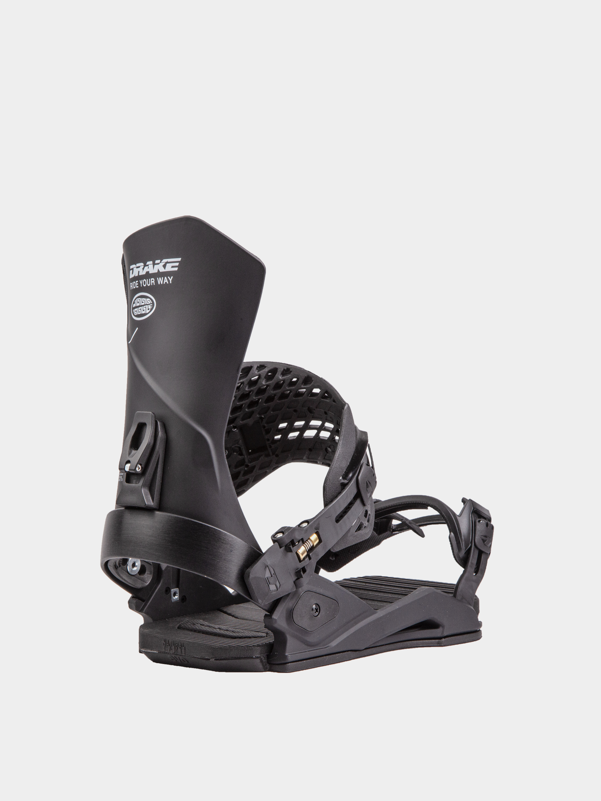 Mens Drake Super Sport Snowboard bindings (black)