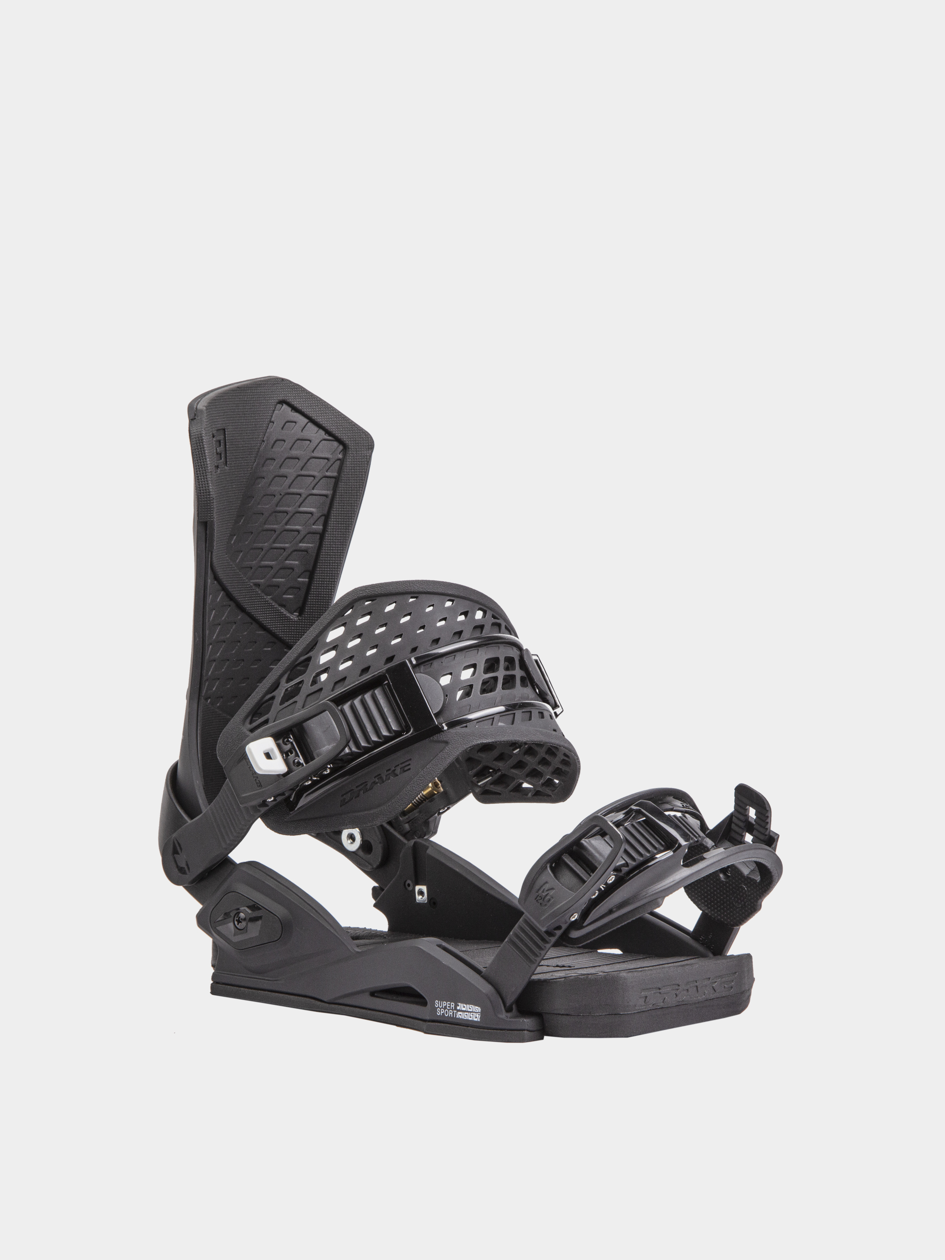 Mens Drake Super Sport Snowboard bindings (black)