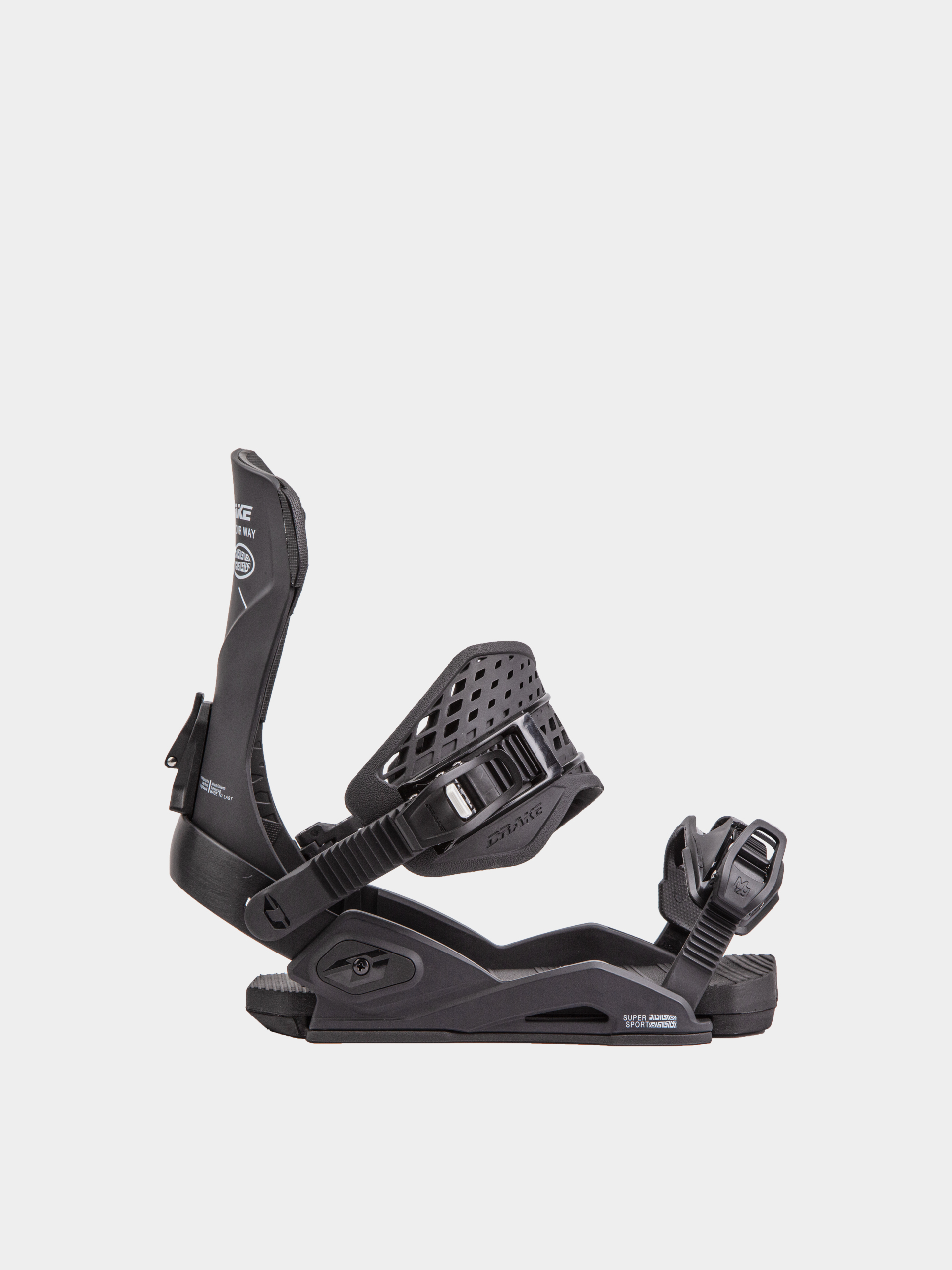 Herren Drake Super Sport Snowboardbindung (black)