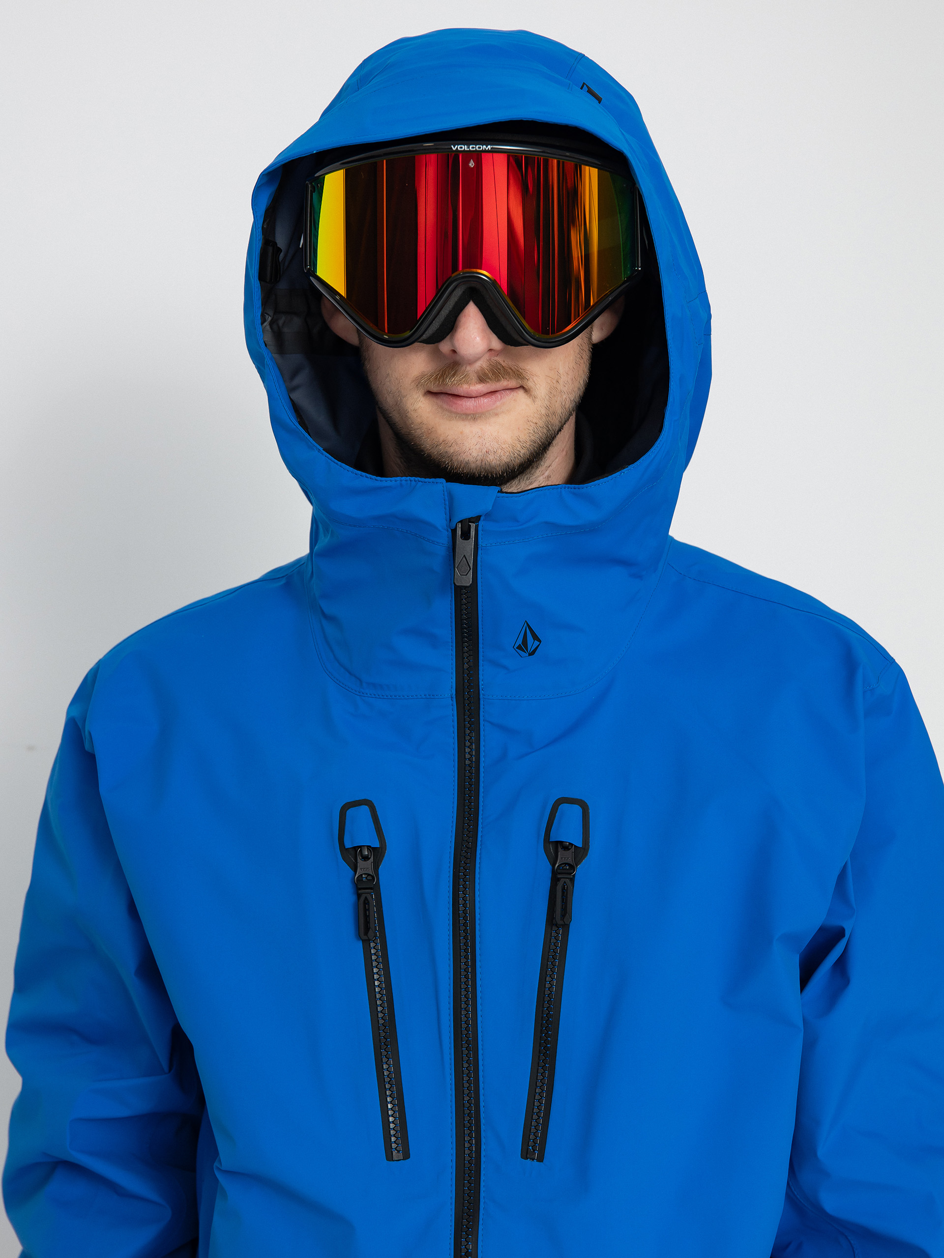Mens Volcom Tds Inf Gore Tex Snowboard jacket (electric blue)