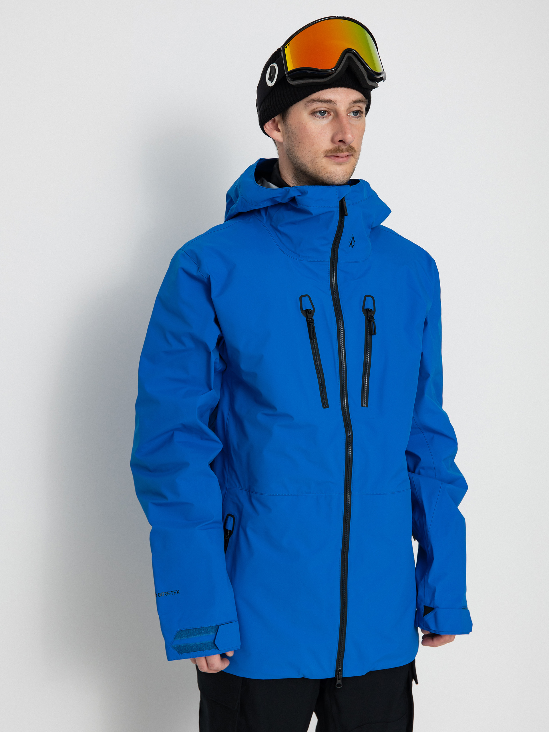 Mens Volcom Tds Inf Gore Tex Snowboard jacket (electric blue)