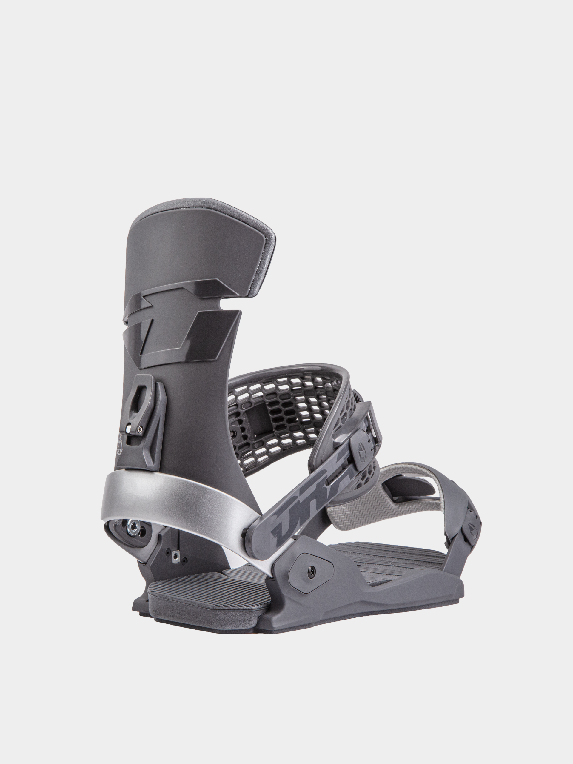 Mens Drake Fifty Snowboard bindings (dark grey/silver)