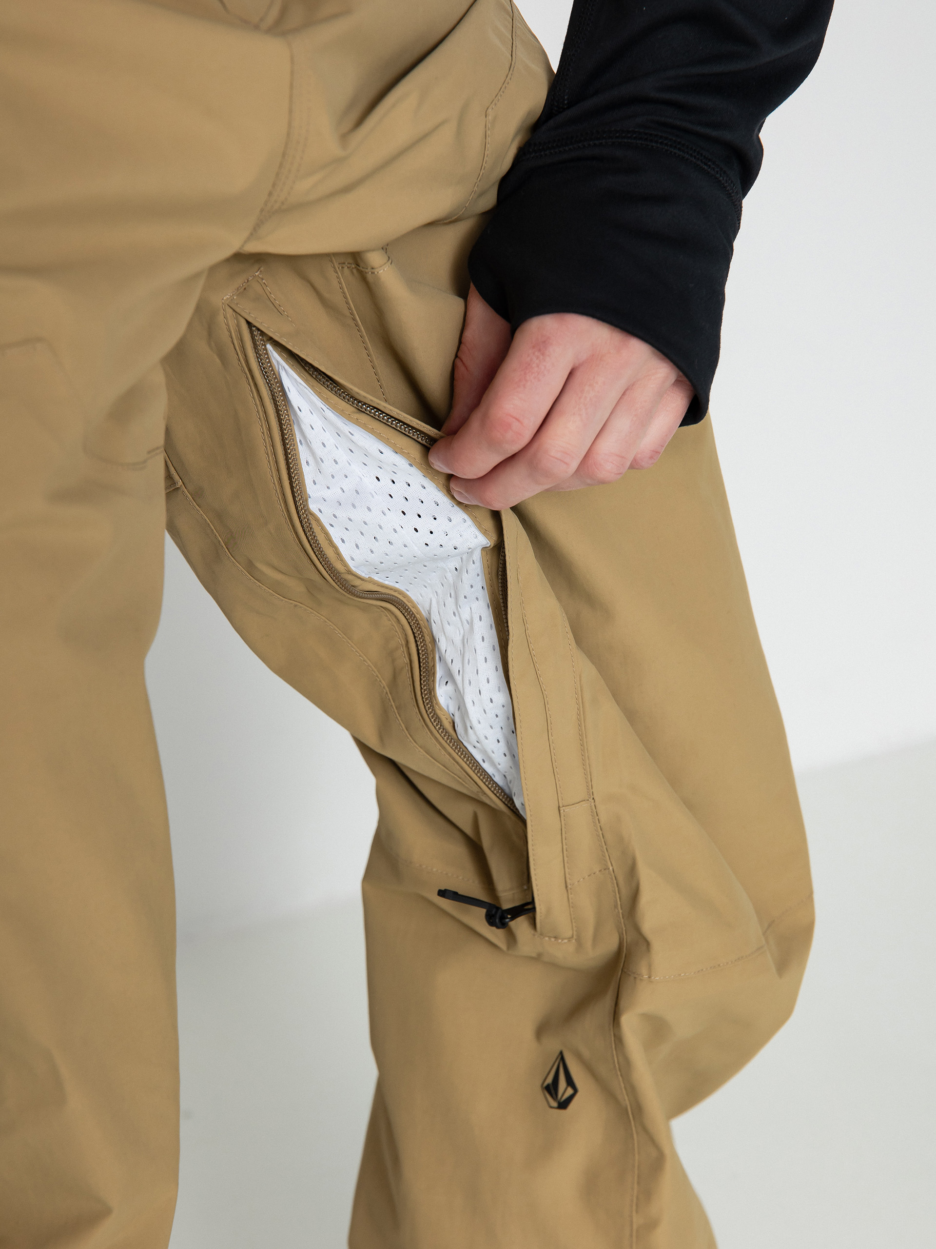 Volcom L Gore Tex Snowboard pants - beige (dark khaki)