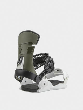 Drake Fifty Snowboard bindings (green forest/white)
