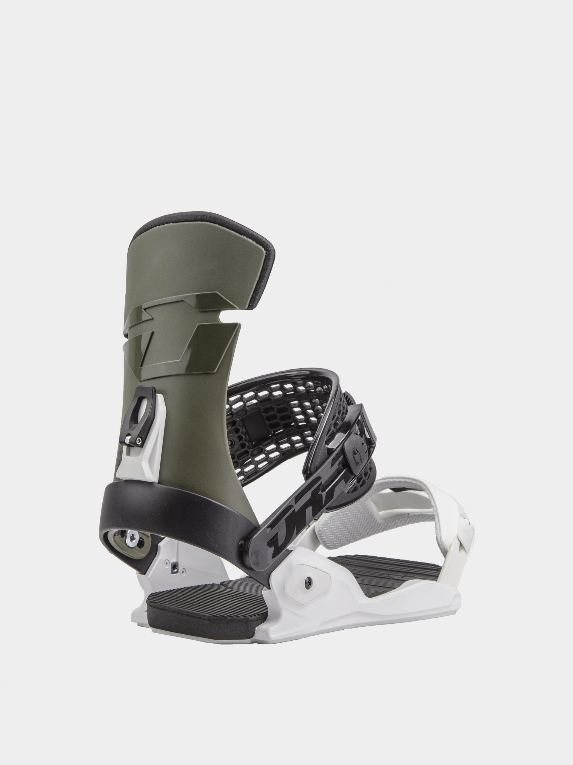 Mens Drake Fifty Snowboard bindings (green forest/white)