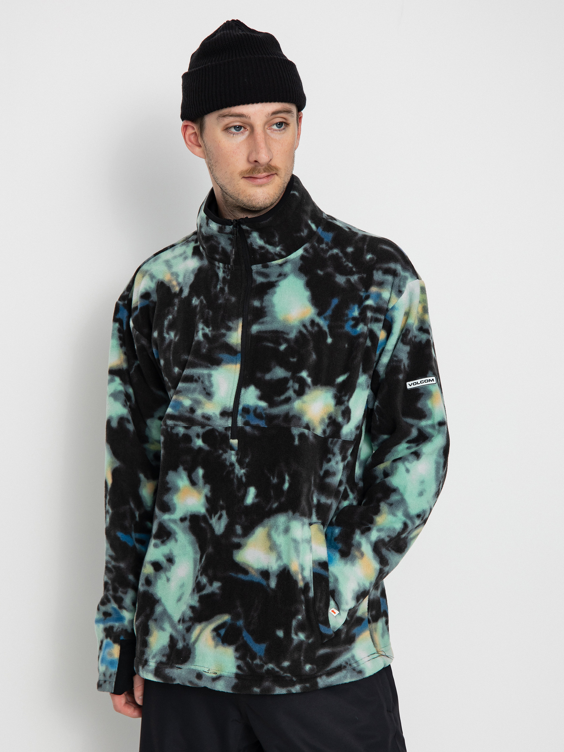 Volcom Polar Fleece Mock 1/2 Zip