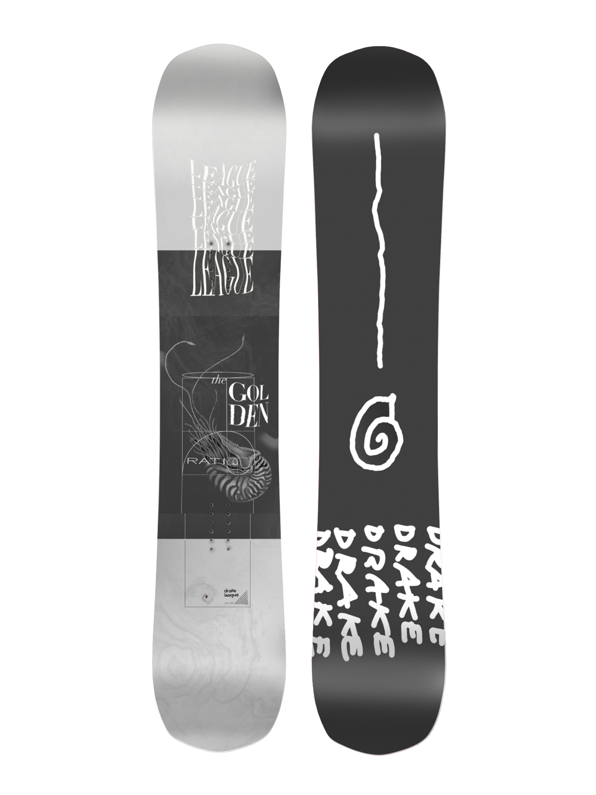 Mens Drake League Wide Snowboard 