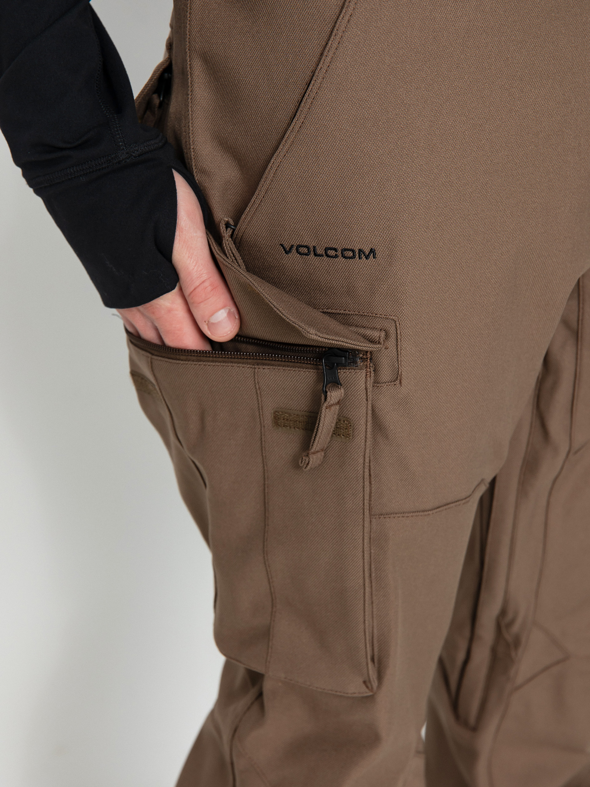 Mens Volcom New Articulated Snowboard pants (teak)