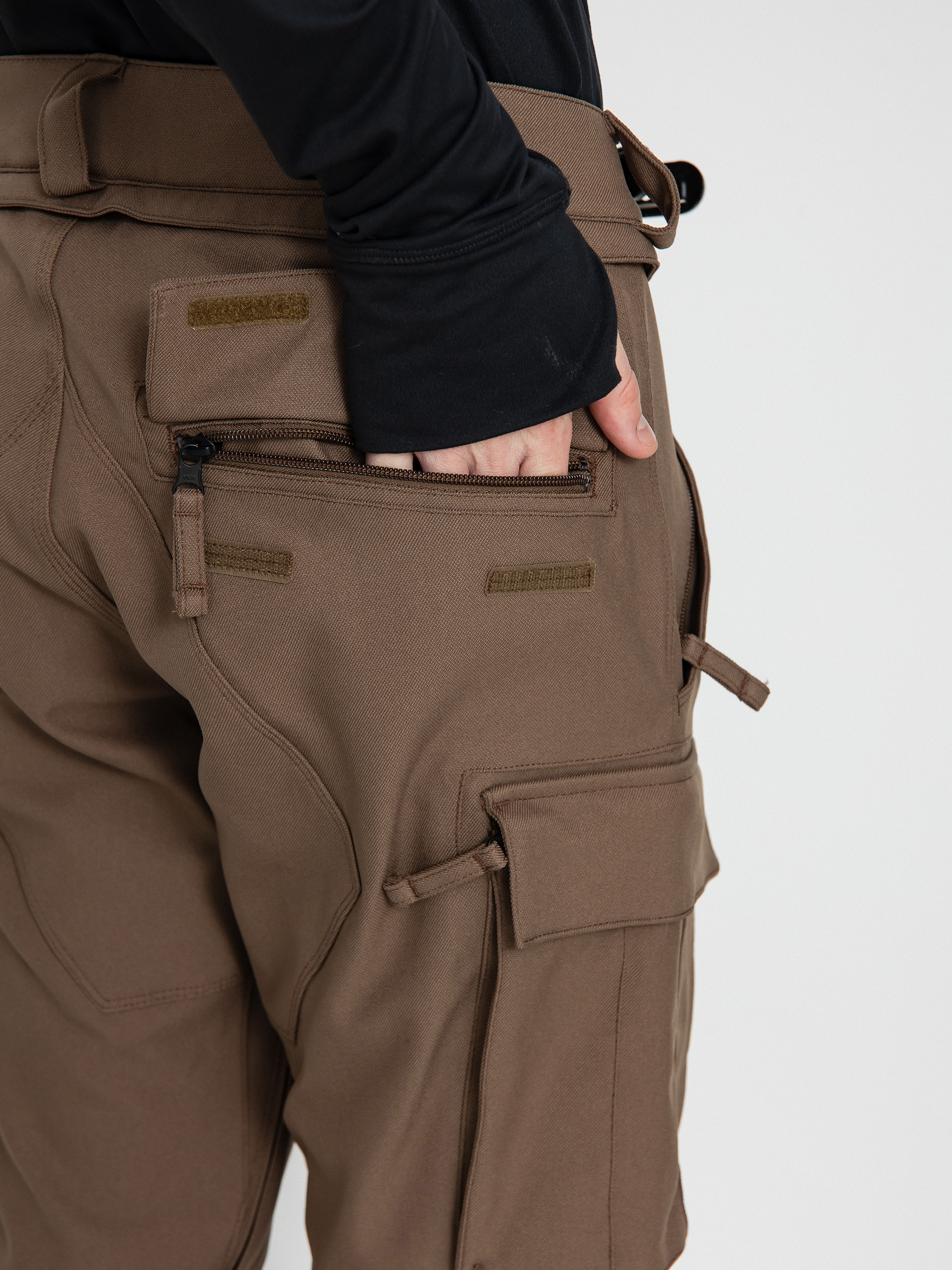 Mens Volcom New Articulated Snowboard pants (teak)