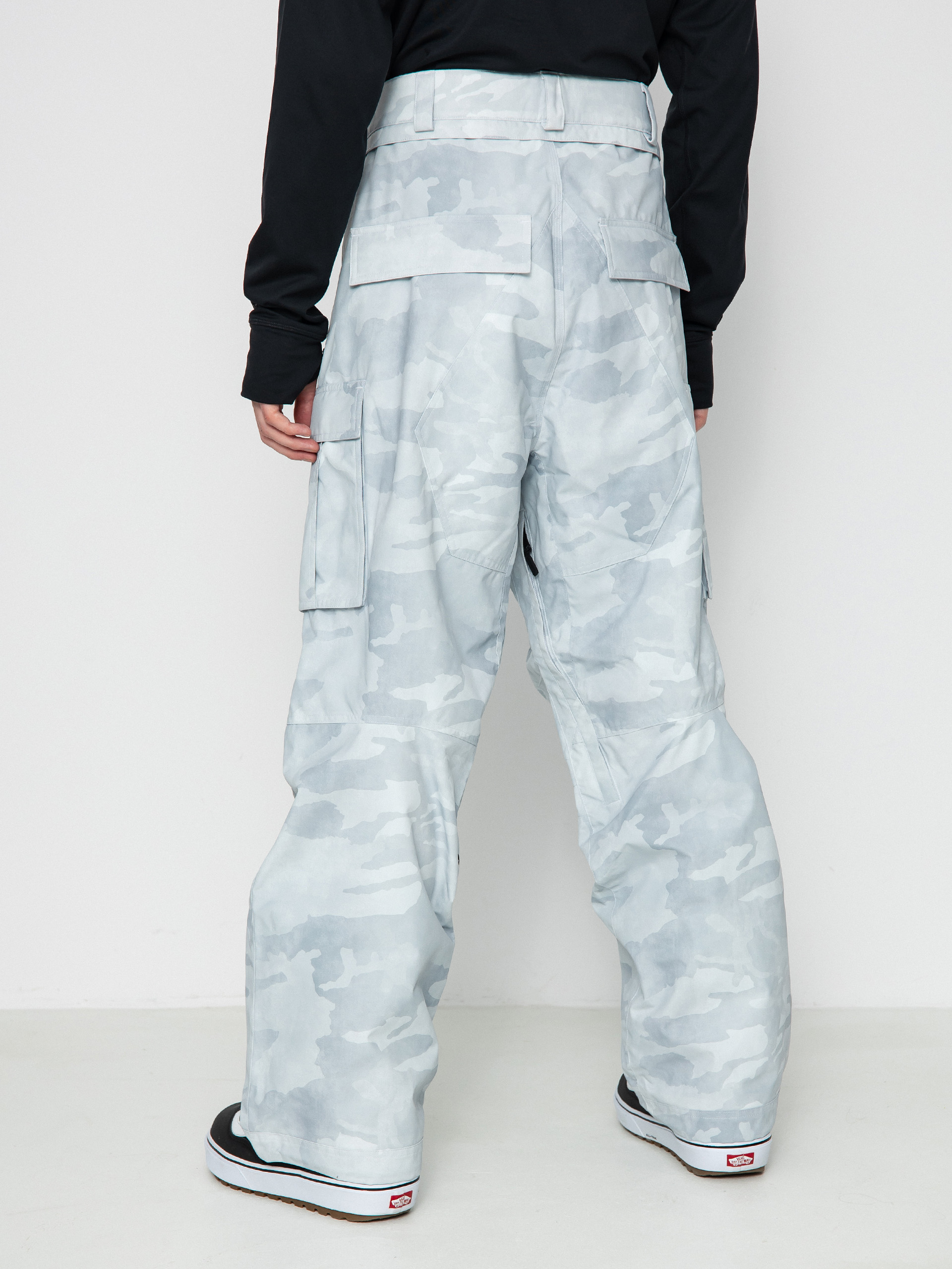 Volcom Nwrk Baggy Snowboard pants white, camo (white camo)
